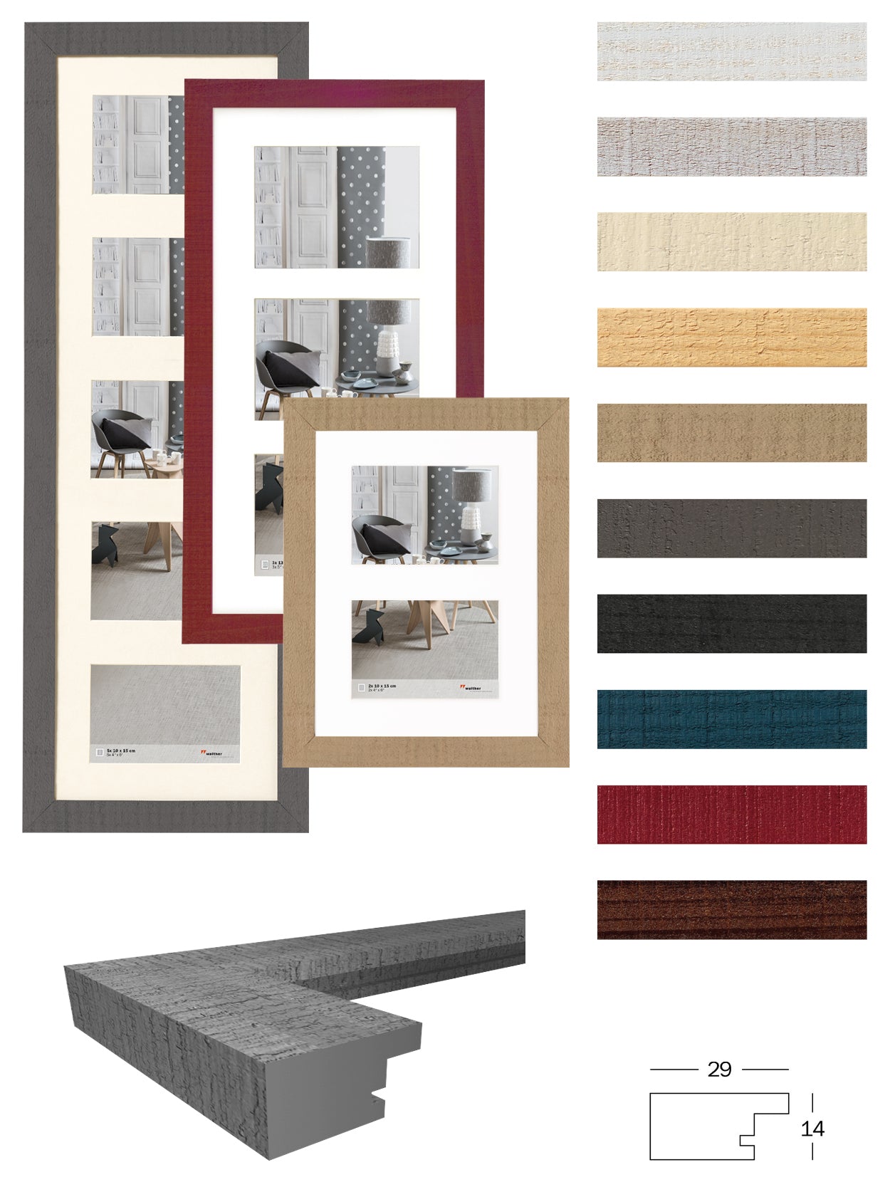 Home hout 3x15x20 beigebruin