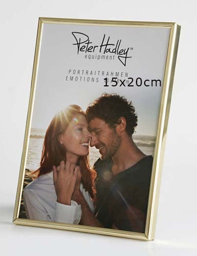 Alfo. Emotions 15x20 cm. goudkleurig, portretlijst