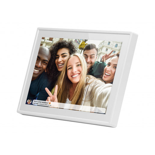 Braun 10,1" digitale fotolijst 1019 WiFi wit 16 GB,