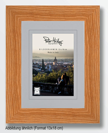 Peter Hadley Mailand 13x18 cm. eiken houten fotolijst