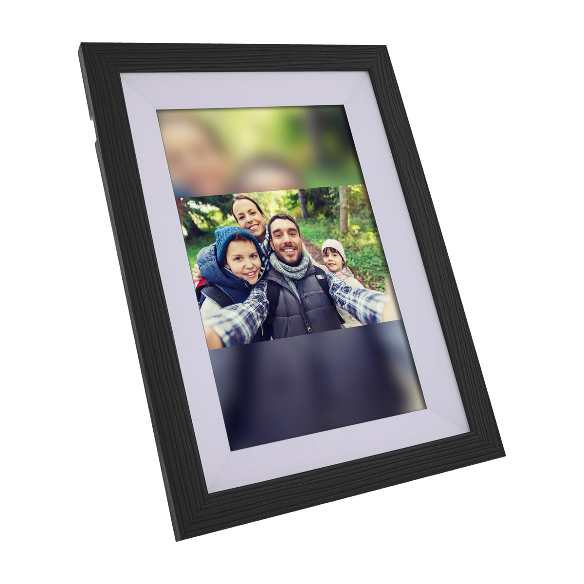 InLine WiFRAME 2 Frameo digitale fotolijst 10,1 inch – Zwart / Wit / Walnoot – 2