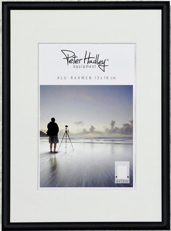 Peter Hadley Tibet aluminium lijst 10x15 cm. matzwart