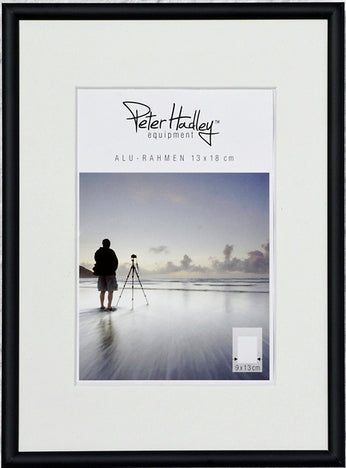 Peter Hadley Tibet aluminium lijst 15x20 cm. matzwart