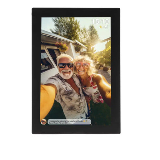 Denver PFF-1037 Frameo digitale fotolijst 10,1 inch – Zwart – 2