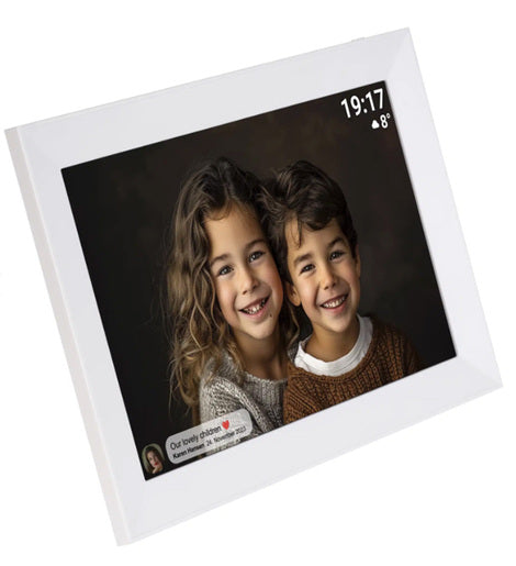 Denver PFF-1012 Frameo digitale fotolijst 10,1 inch – Wit – 3