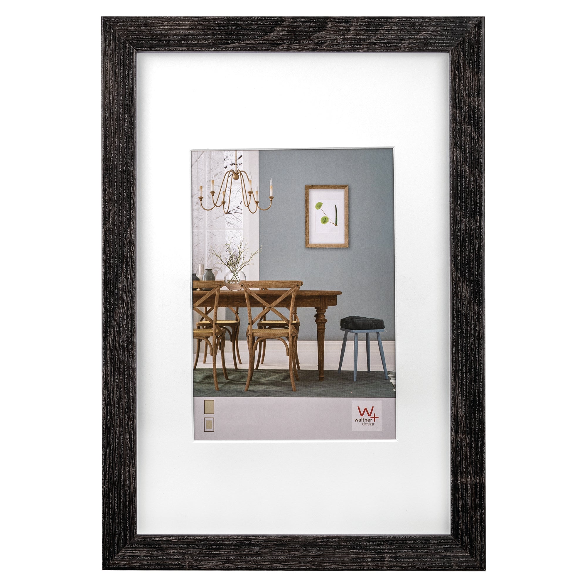 Fiorito hout 24x30 donkergrijs