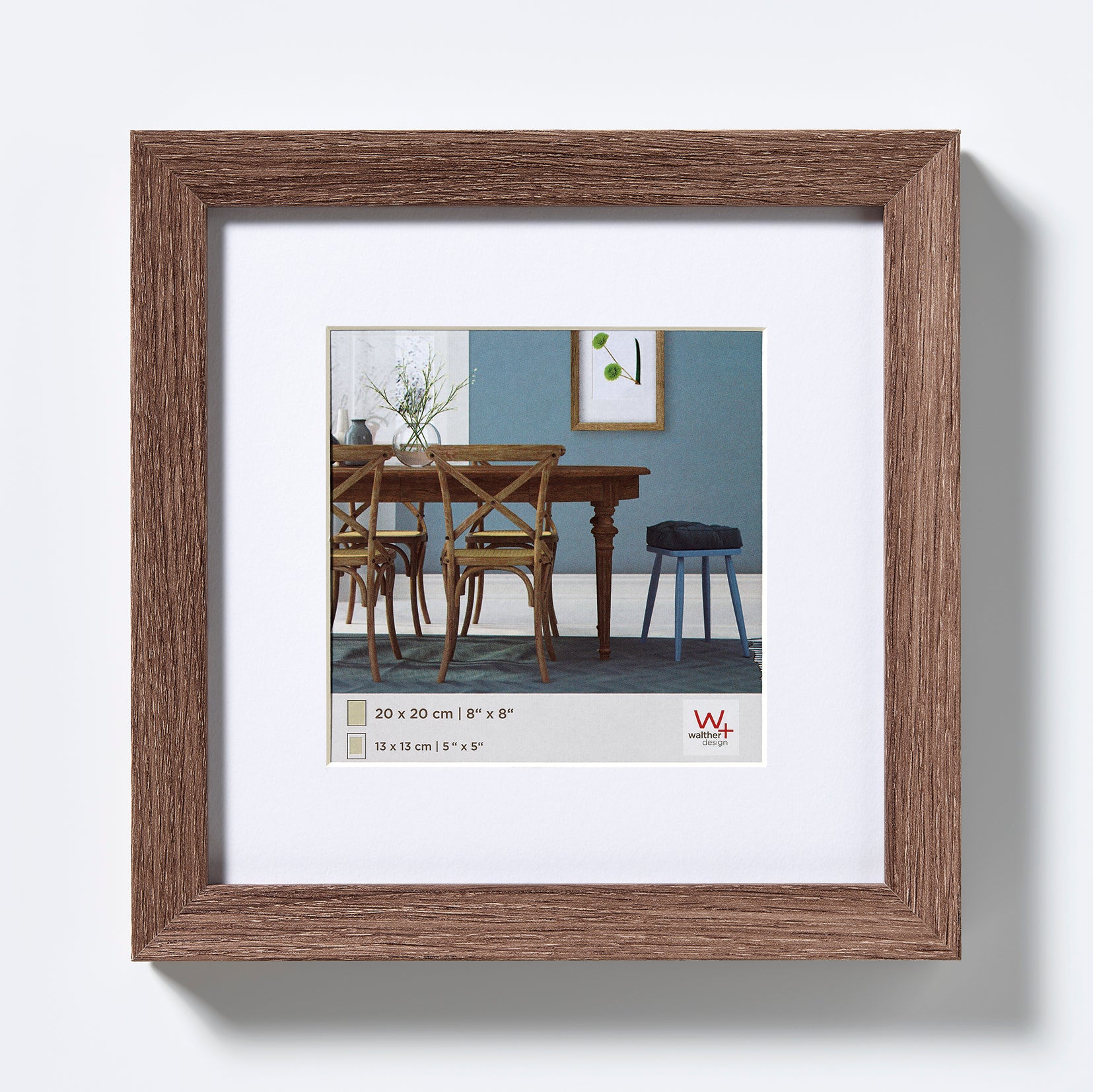 Fiorito hout 20x20 noten