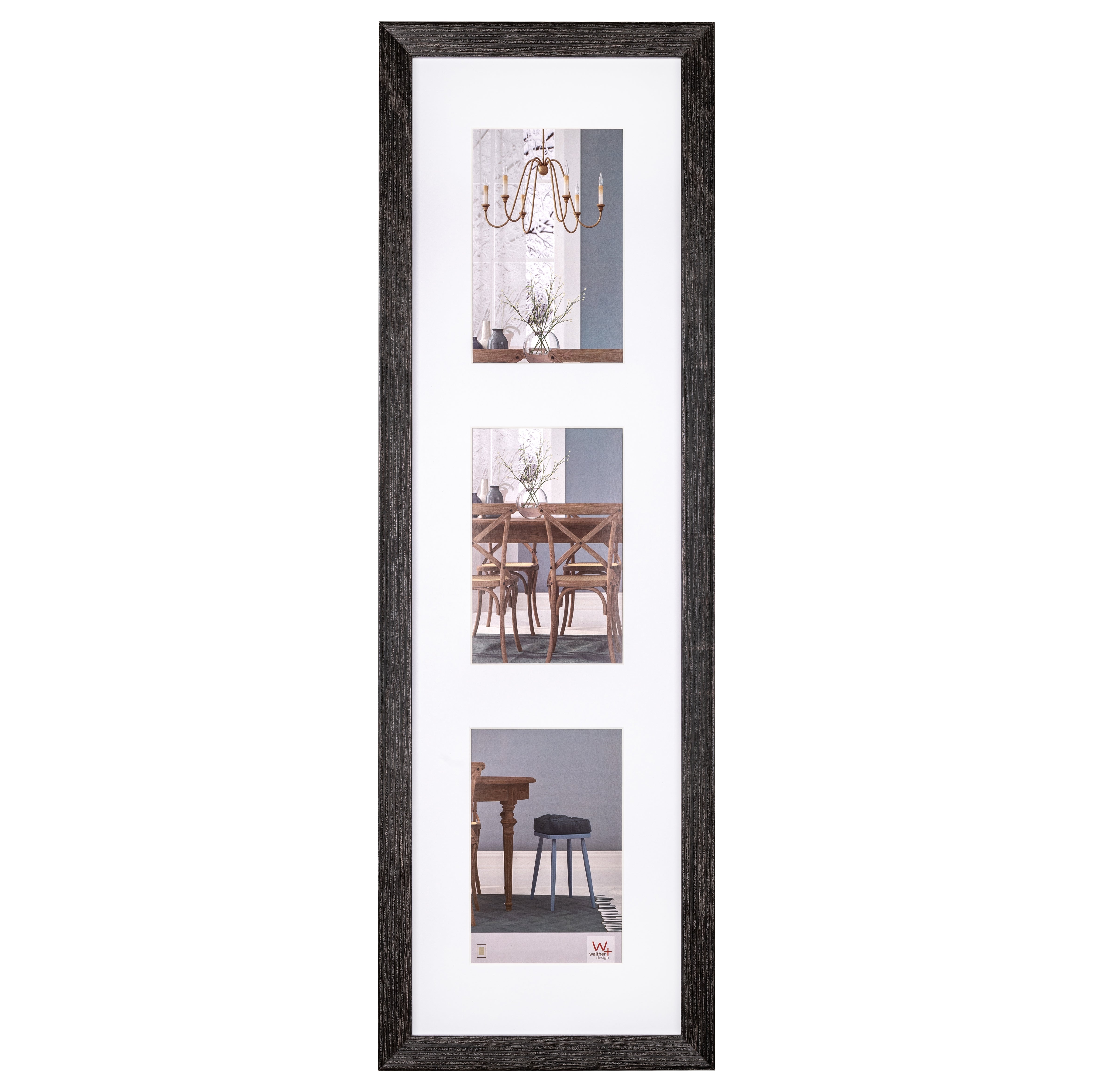 Fiortio wooden frame 3X13x18 cm, dark grey