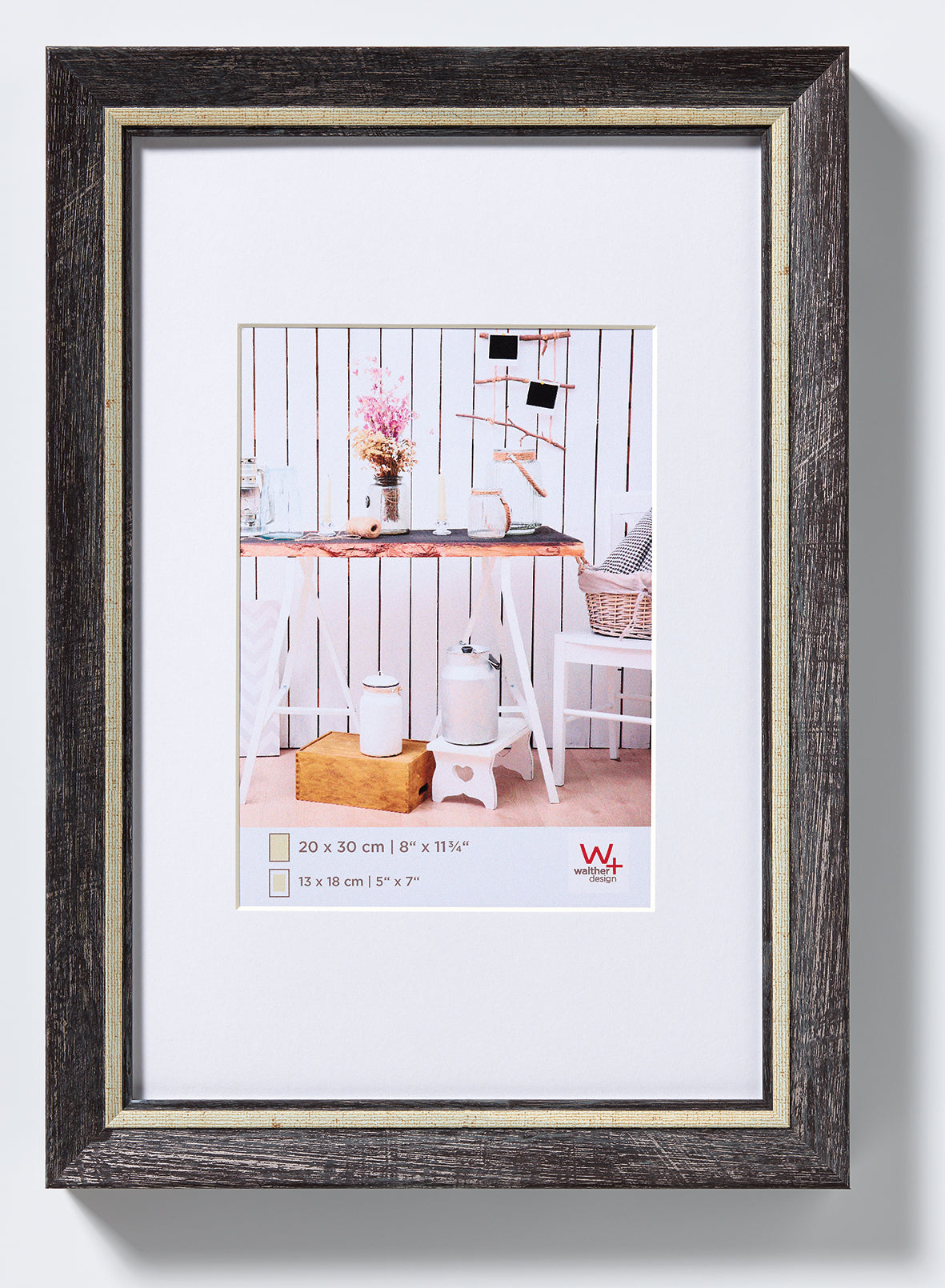 Chalet 40x50 zwart
