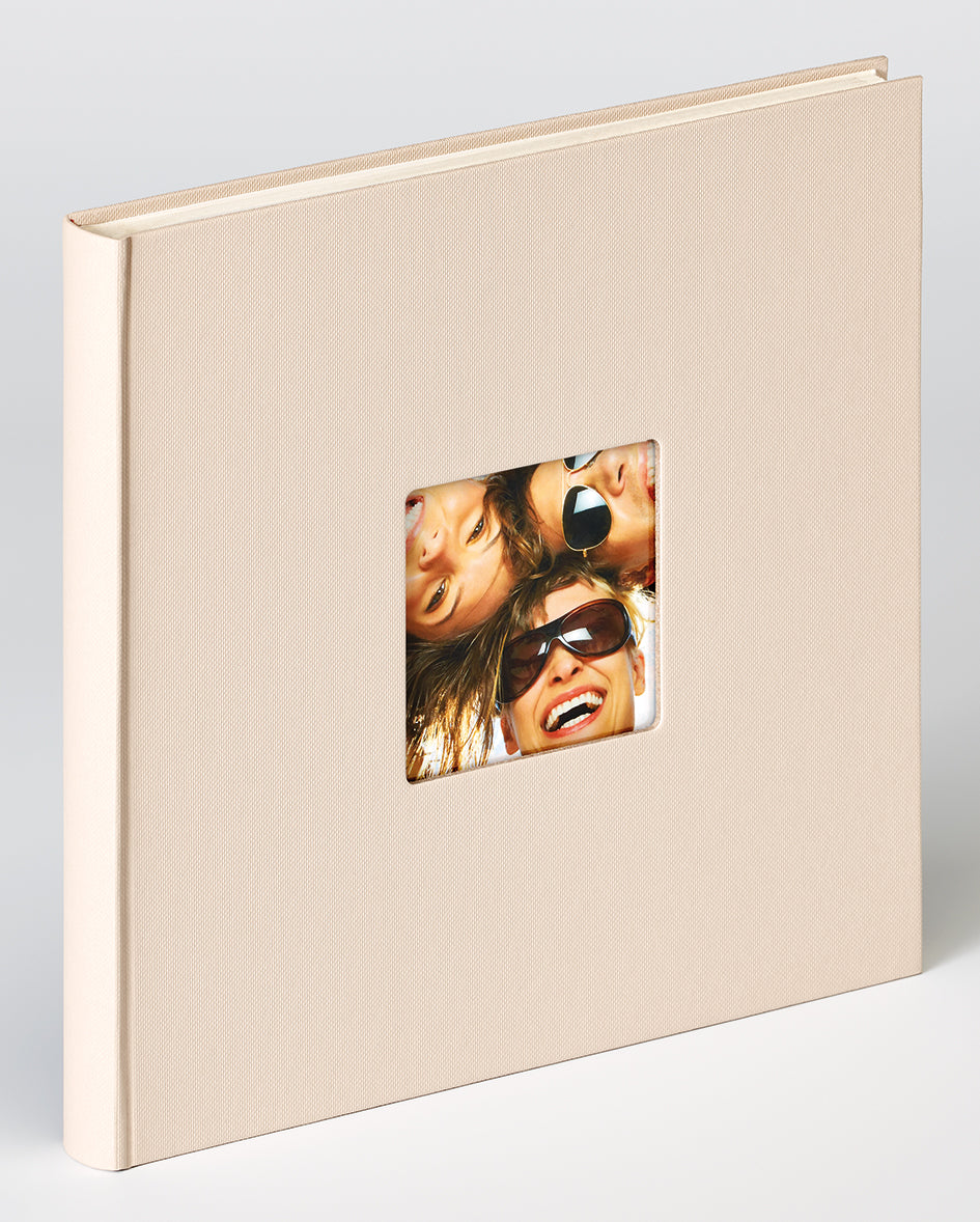 Designalbum "Fun" 26x25 cm zand