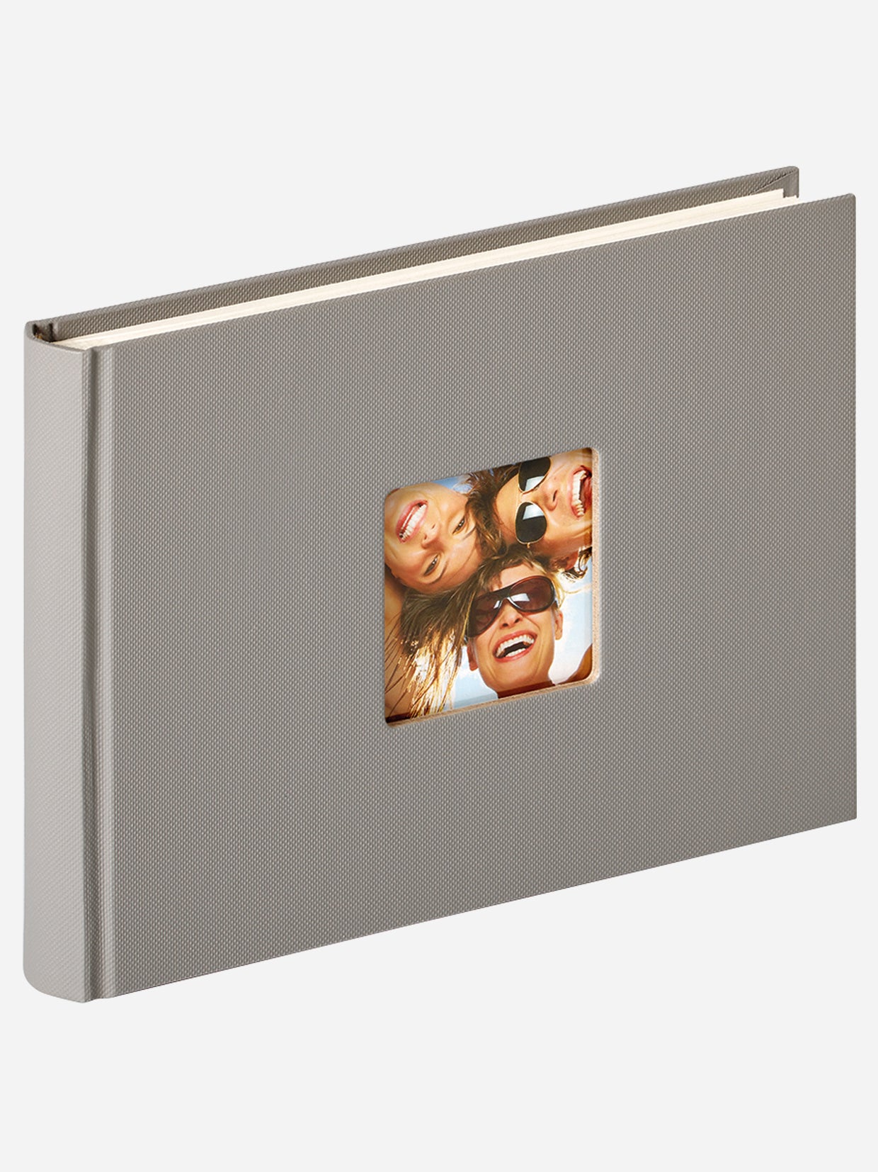 Designalbum "Fun" grijs 22x16 cm