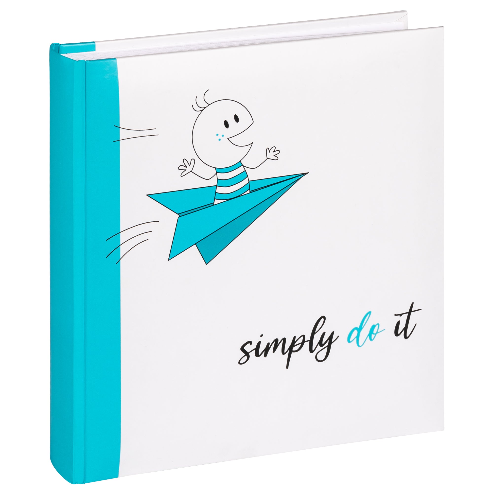 children album Little explorer boy, blue, 26x25 cm