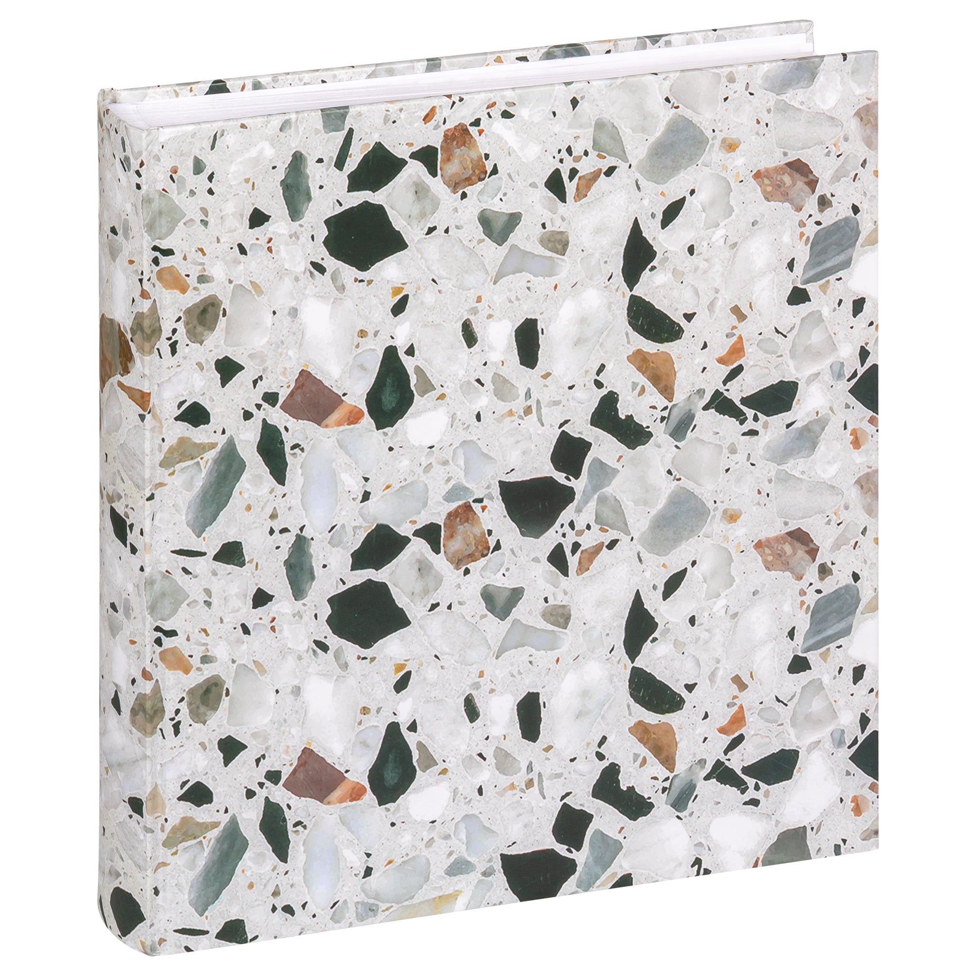 design album Terrazzo stone black, 30x30 cm