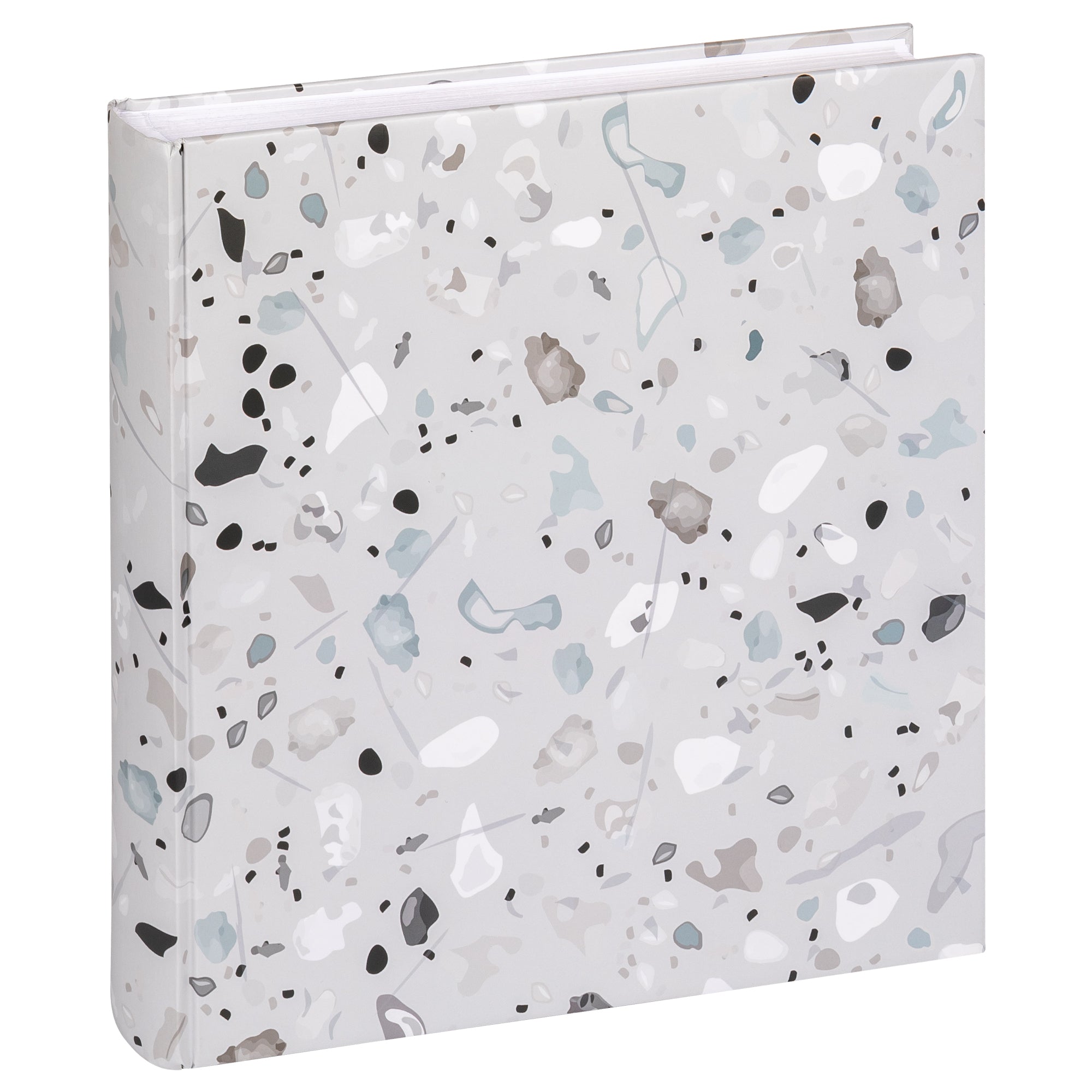 design album Terrazzo stone grey, 30x30 cm
