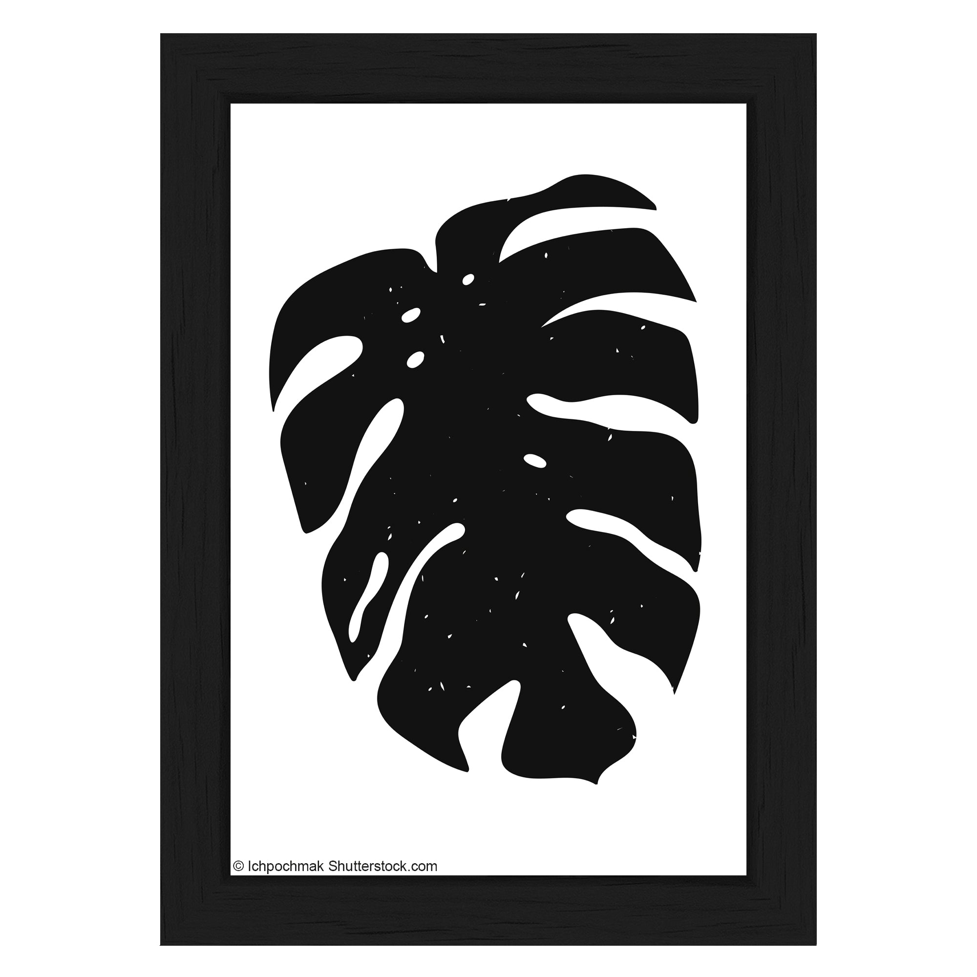 Liv 10x15 cm. Zwart