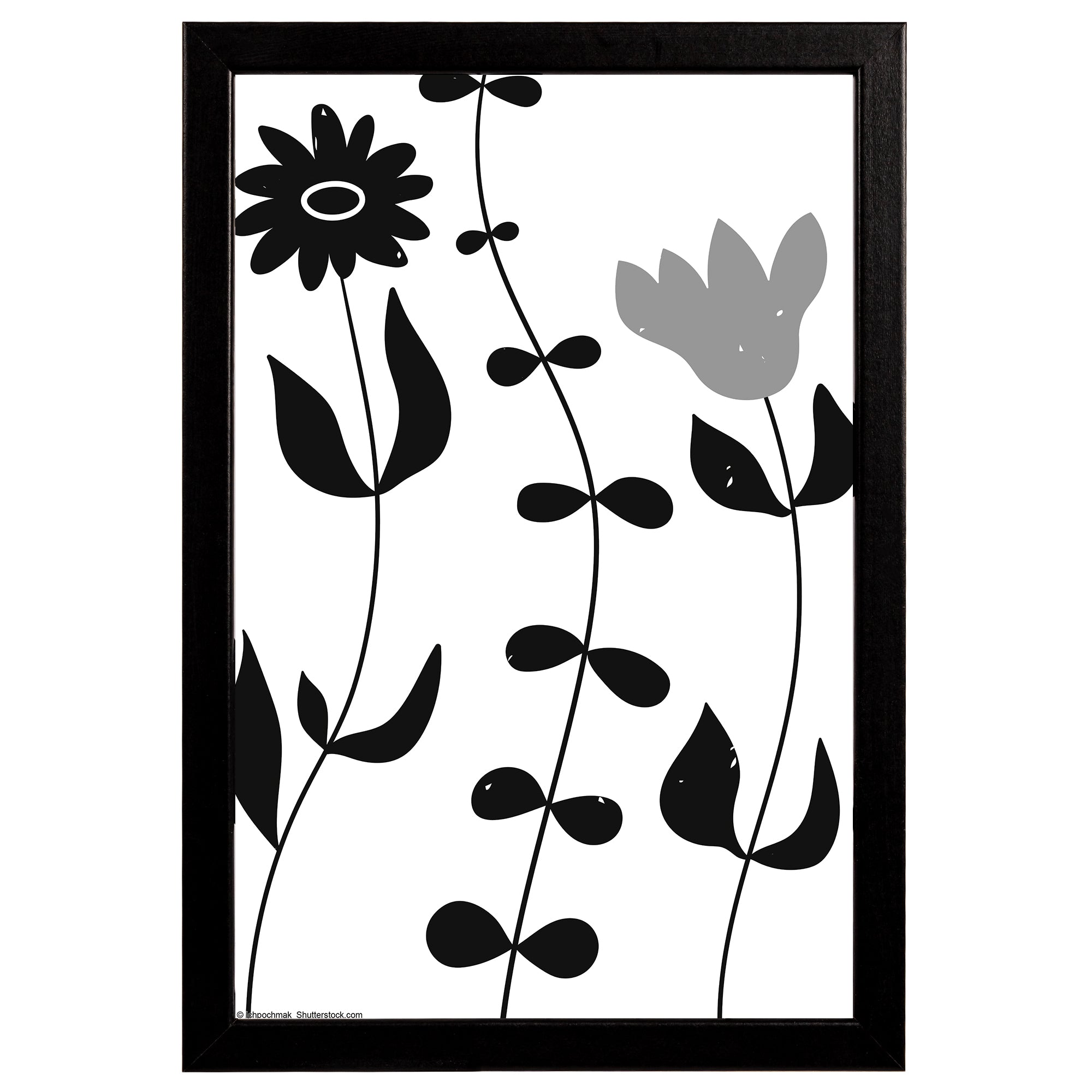 Liv 20x30 cm. Zwart