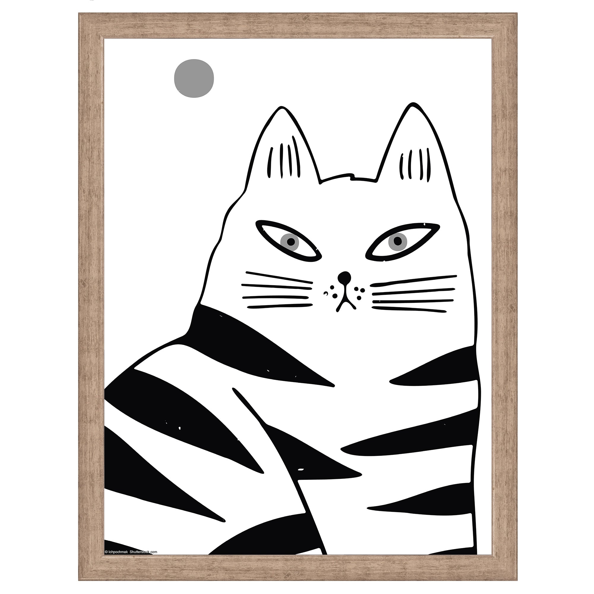 Liv 30x40 cm. Grijs