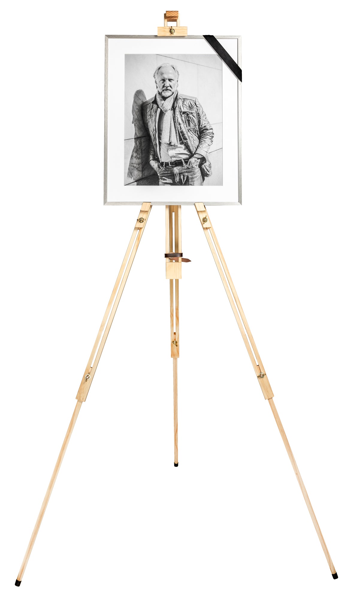 easel, oiled pinewood