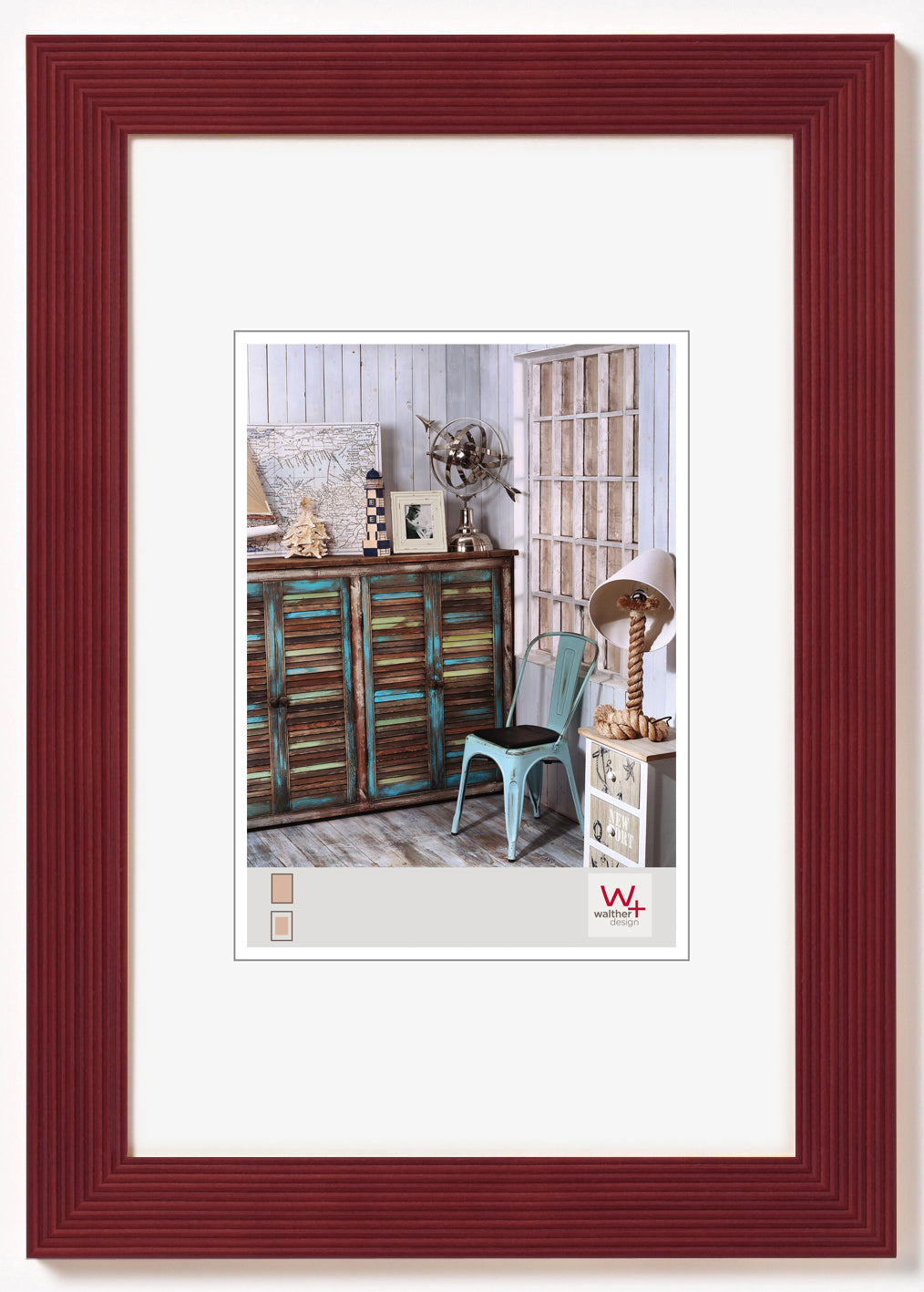 Grado hout 10x15 rood