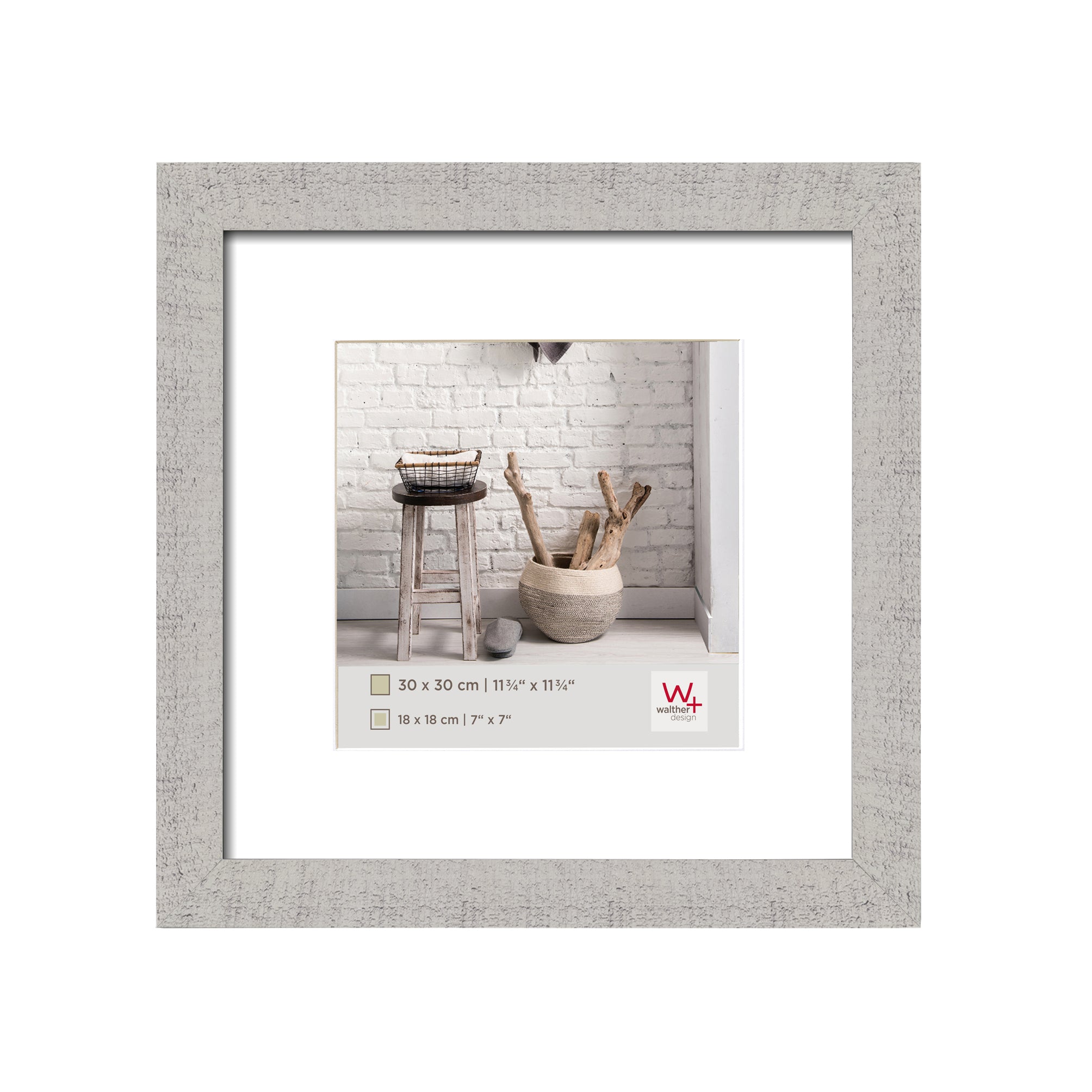 Home hout 30x30 lichtgrijs