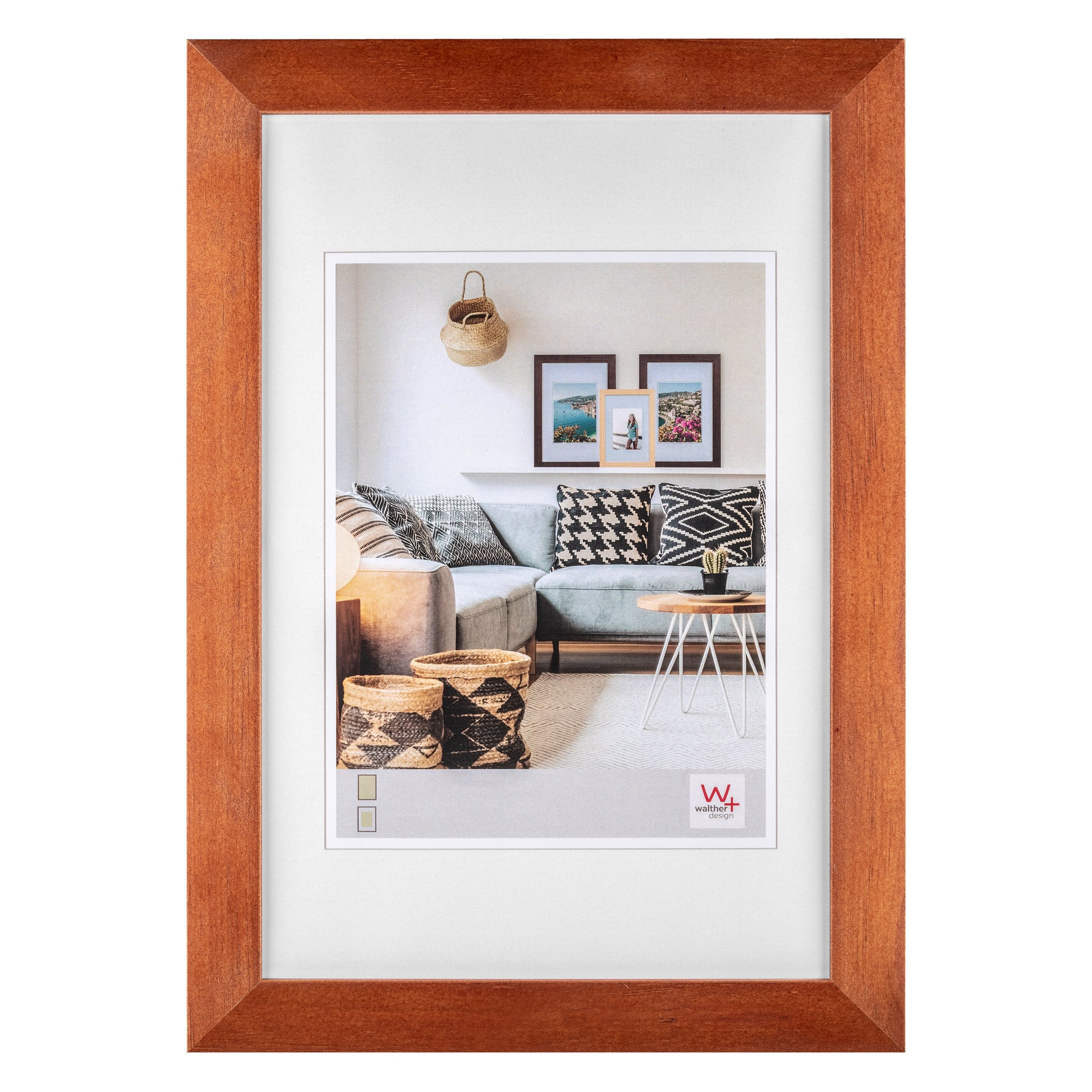 Nizza hout 13x18 walnoot