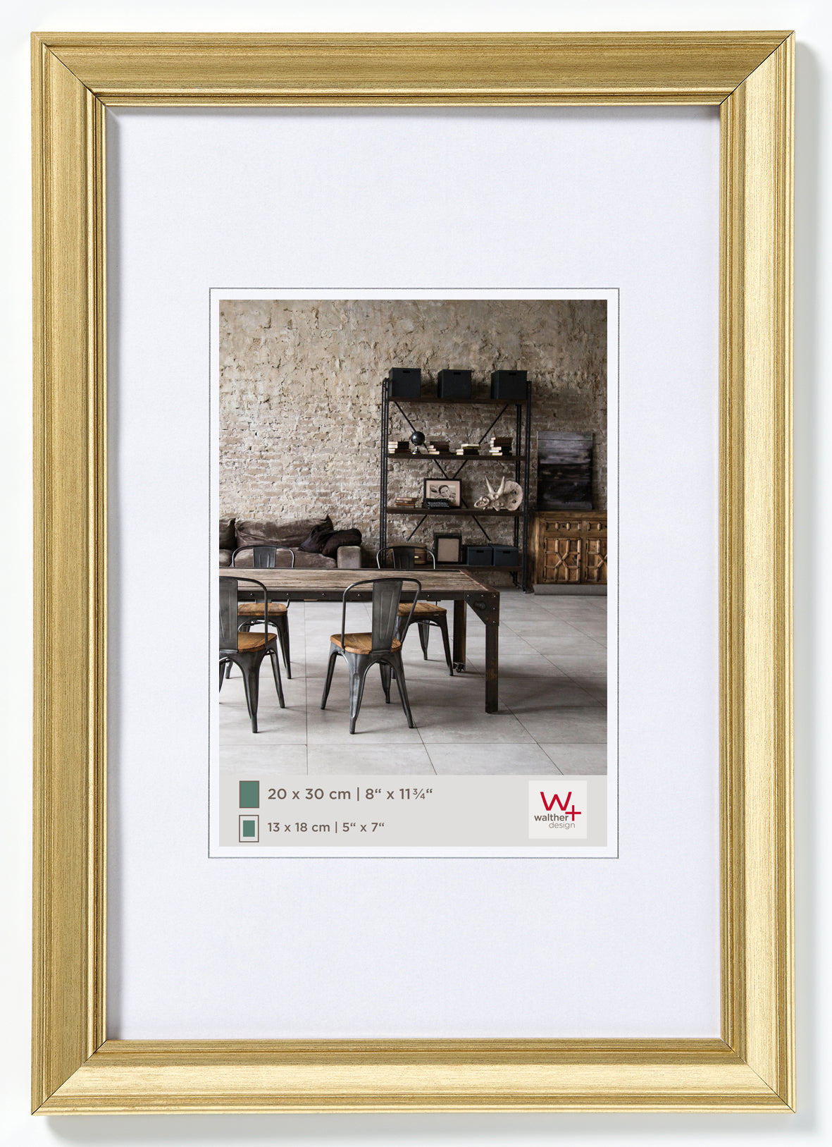Lounge lijst 20x30 goud