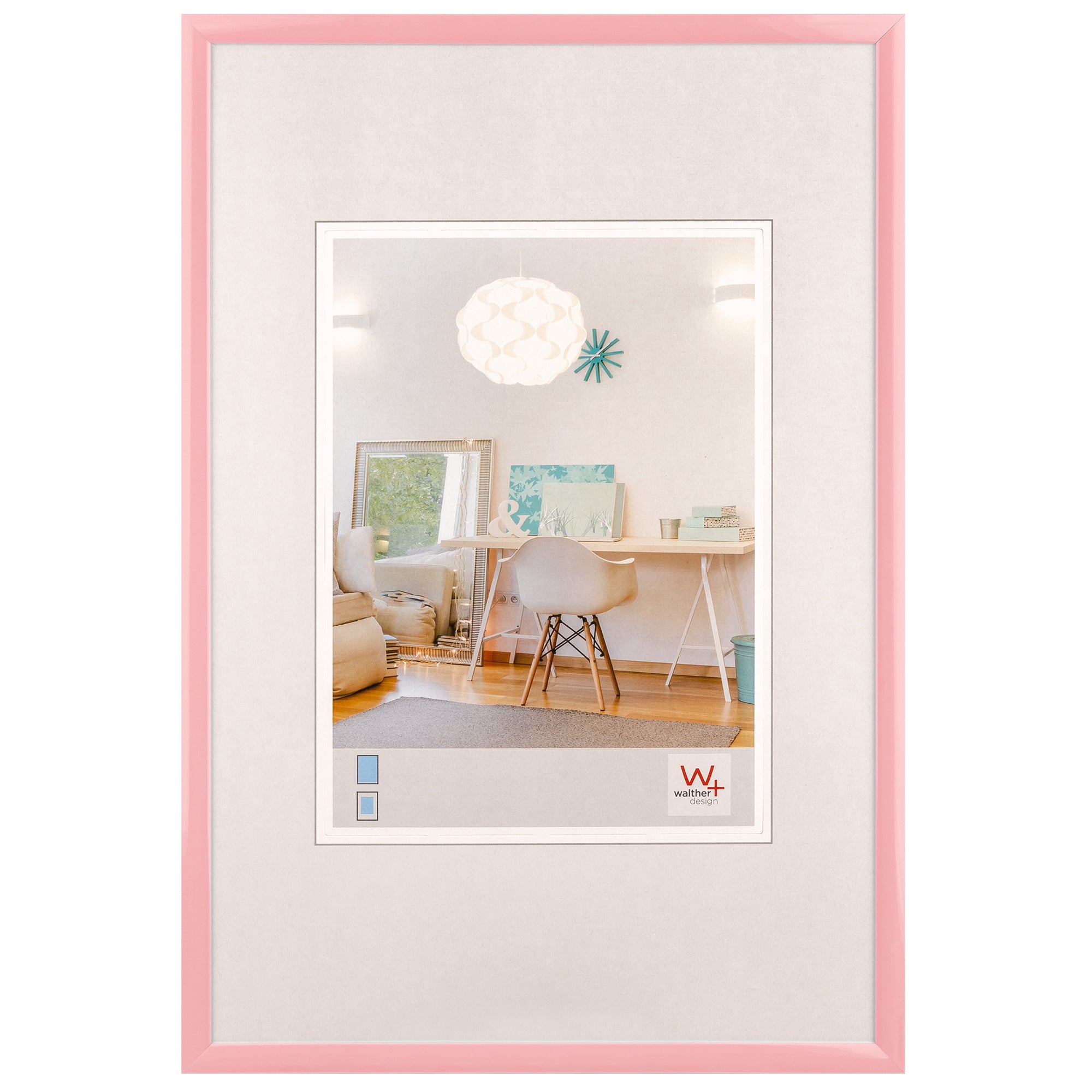 New Lifestyle Kunststof lijst 15x20 roze