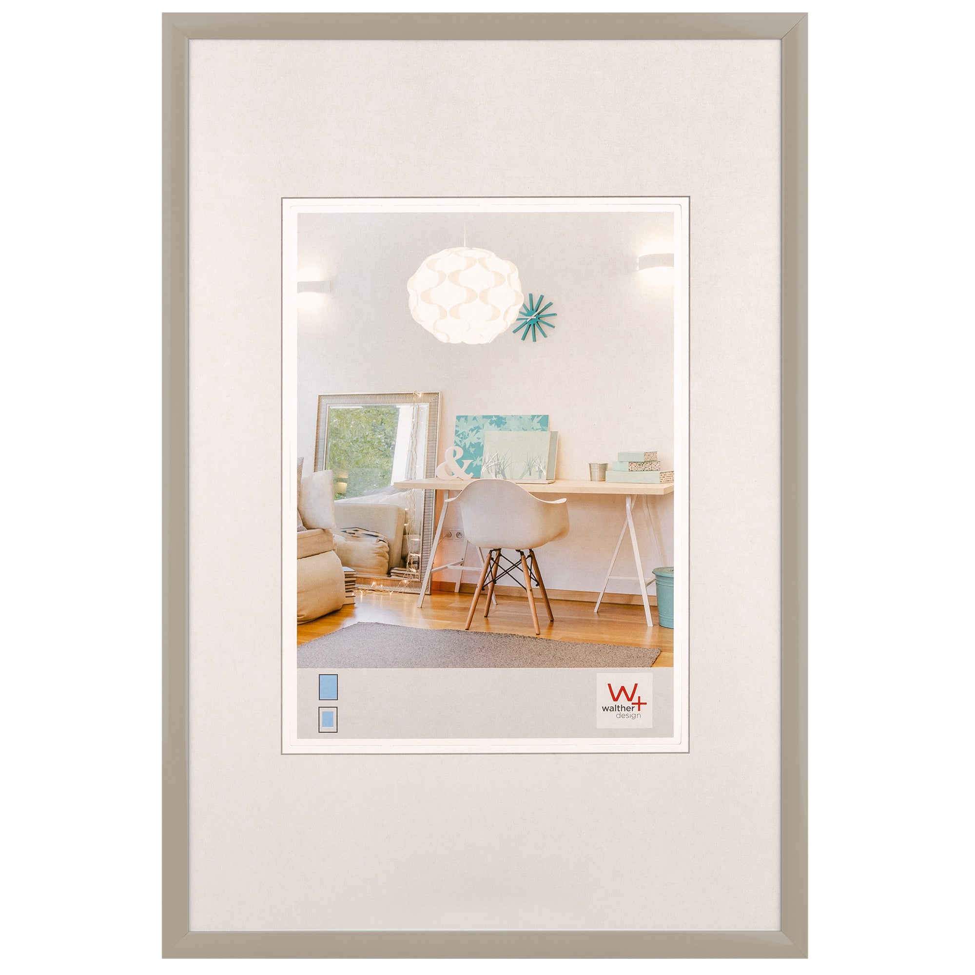 New Lifestyle Kunststof lijst 15x20 grijs