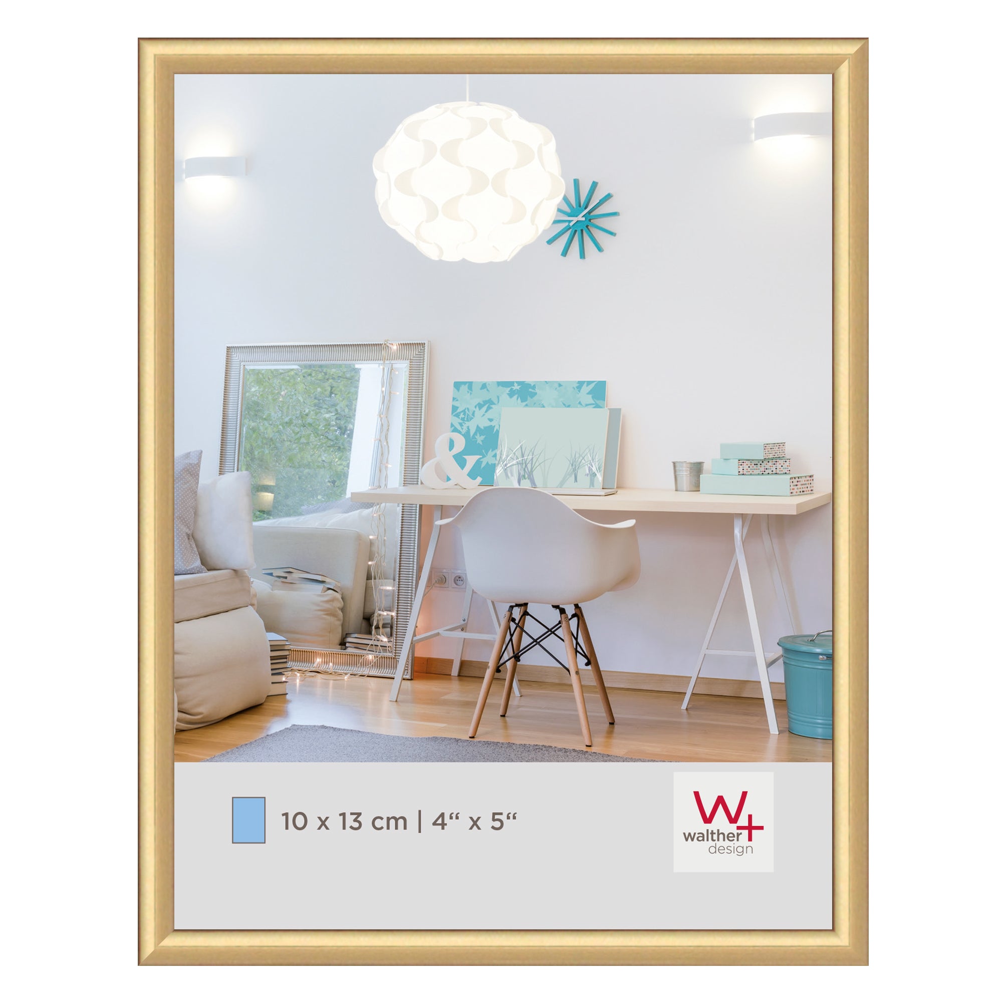 New Lifestyle Kunststof lijst 10x13 gold