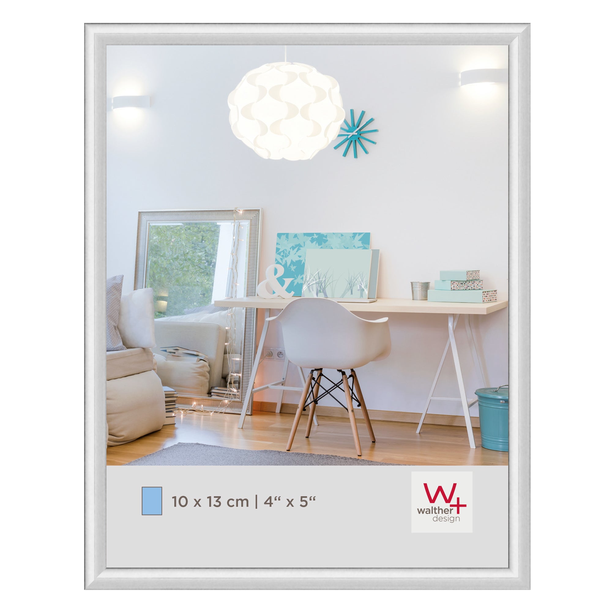 New Lifestyle Kunststof lijst 10x13 zilver