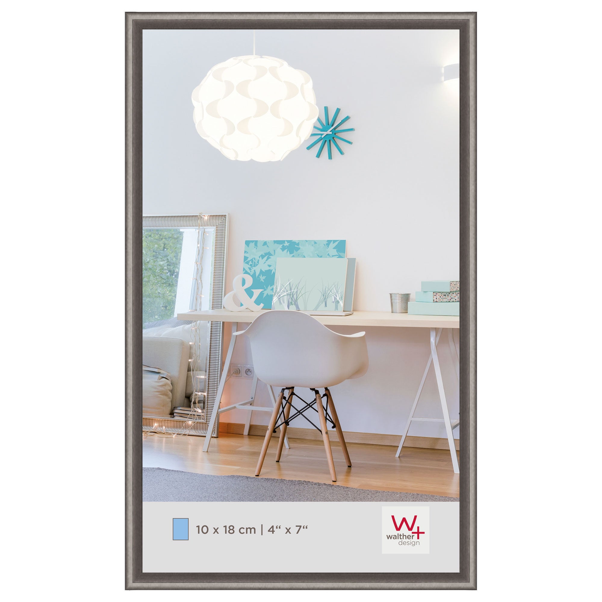 New Lifestyle Kunststof lijst 10x18 staalgrijs