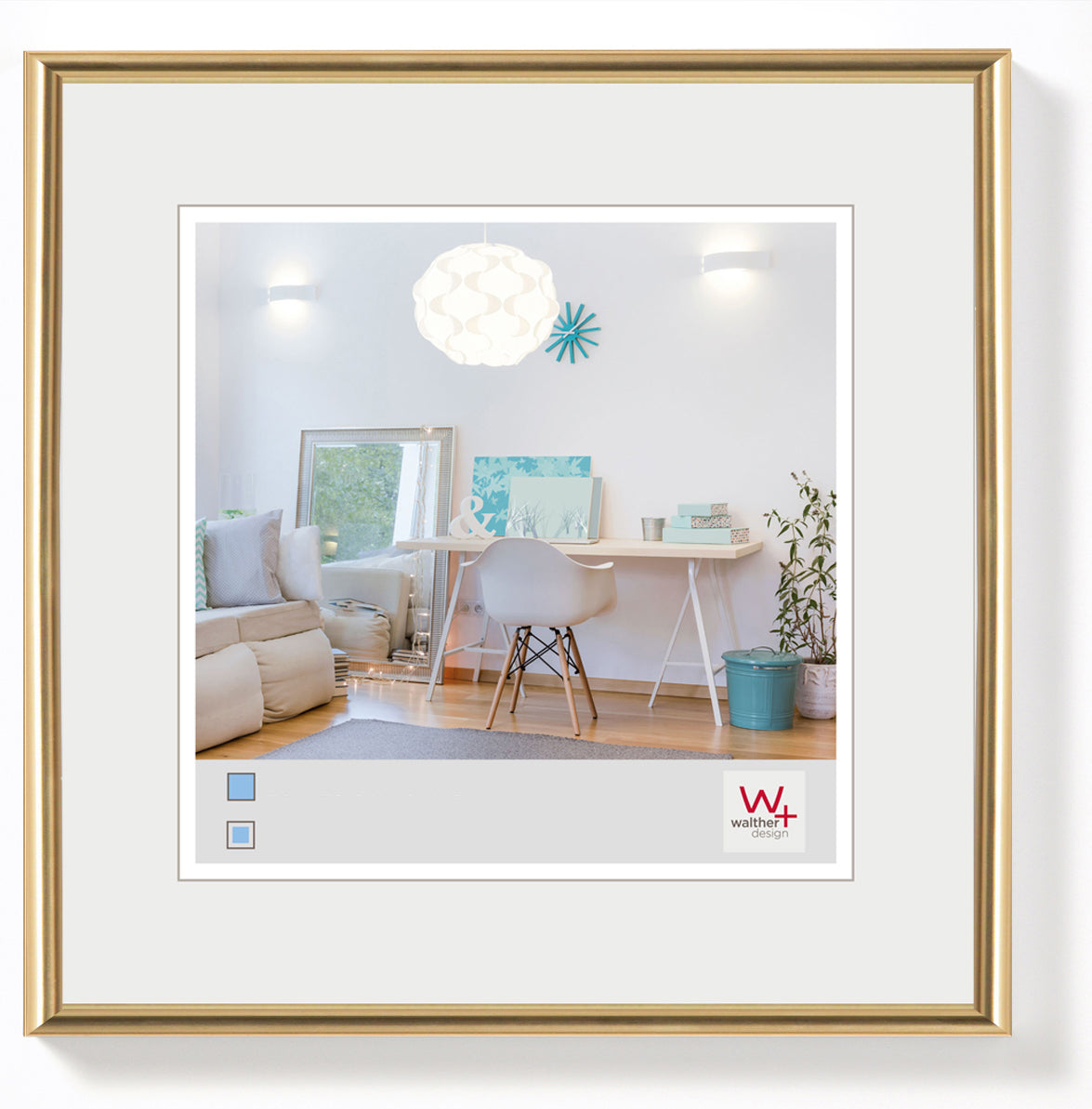 New Lifestyle Kunststof lijst 13x13 gold