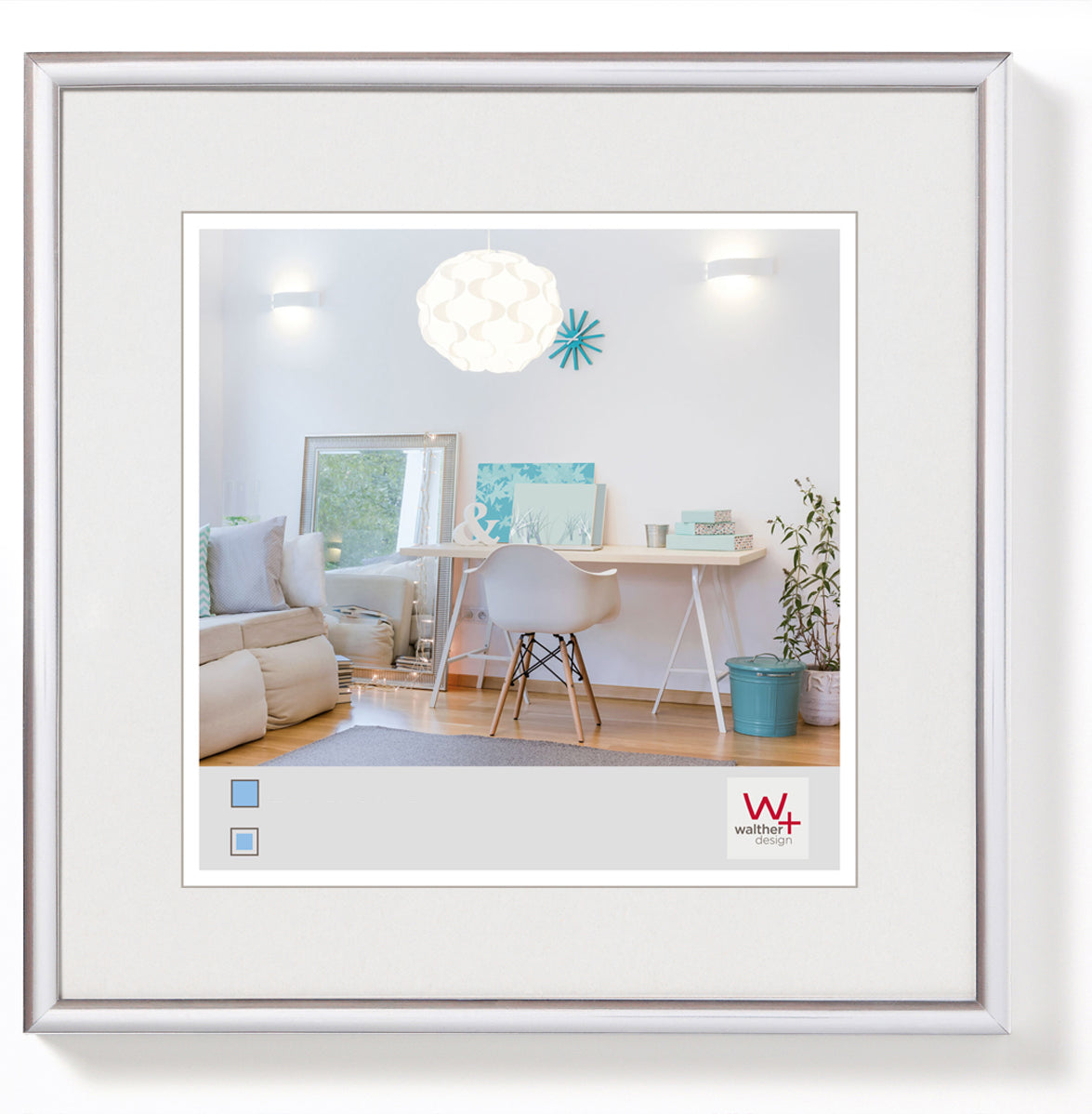 New Lifestyle Kunststof lijst 13x13 zilver