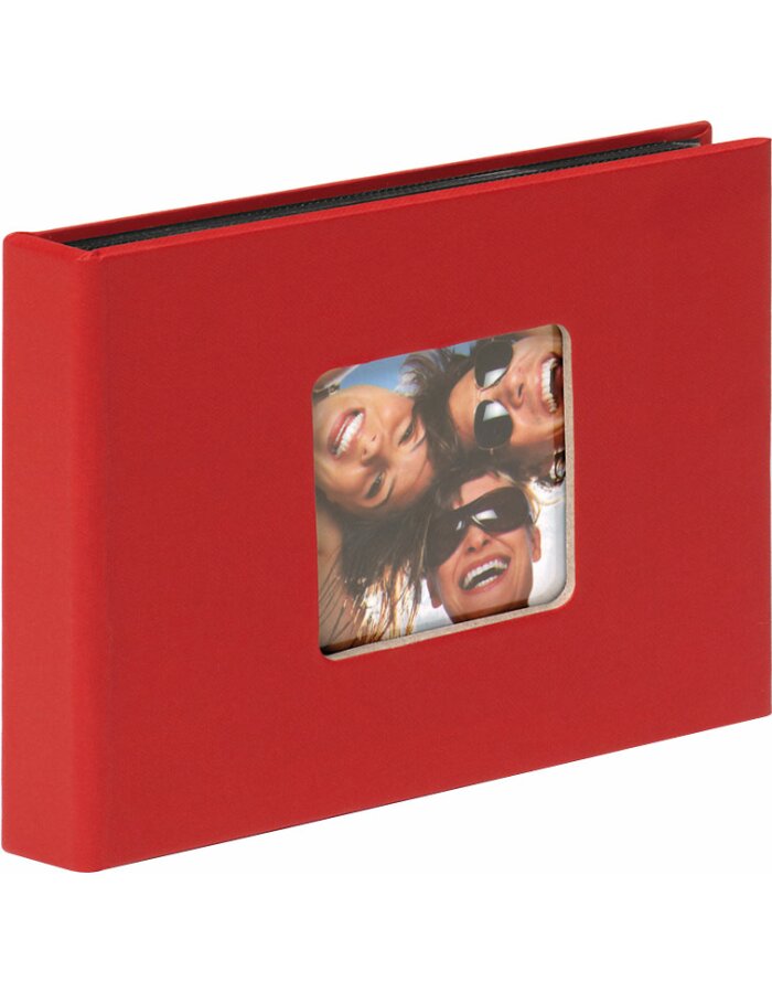 Mini-album "Fun" 36 foto's 10x15 cm rood