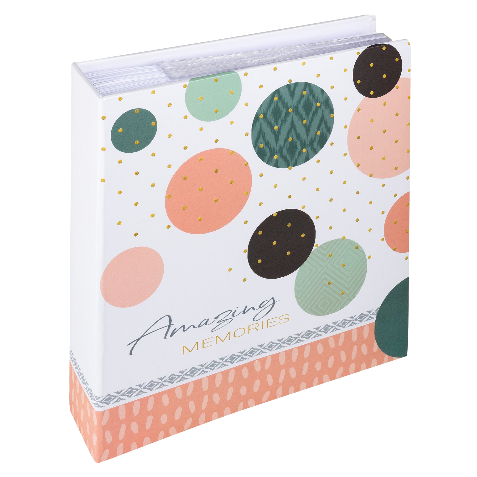 Memo album Amazing Memories 200 foto's 13x18 zalm