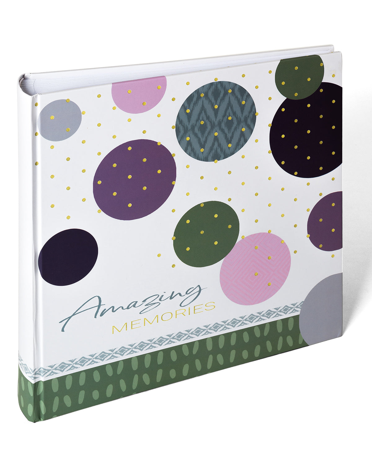 Maxi album Amazing Memories 30x30 groen