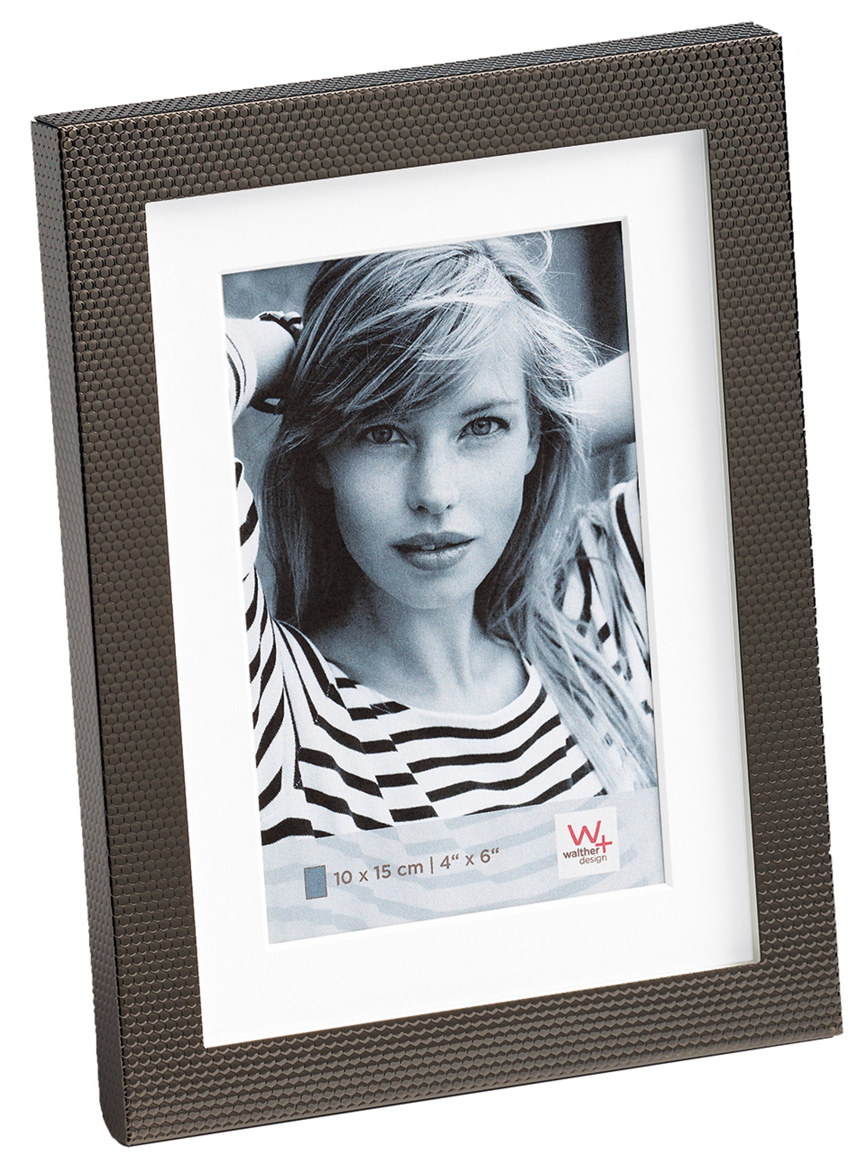 Chiara portrait frame, 10x15, anthracite
