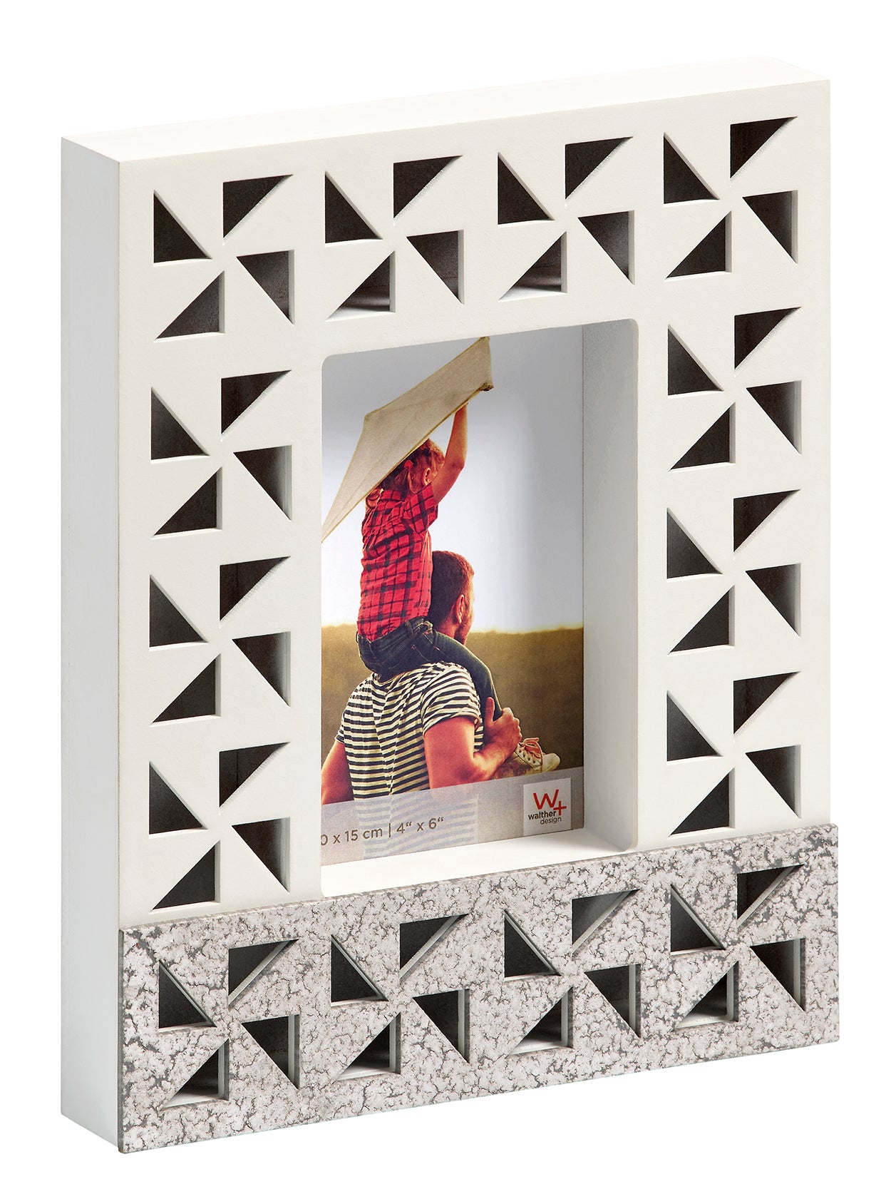 Dreams portrait frame, 10x15 cm, white