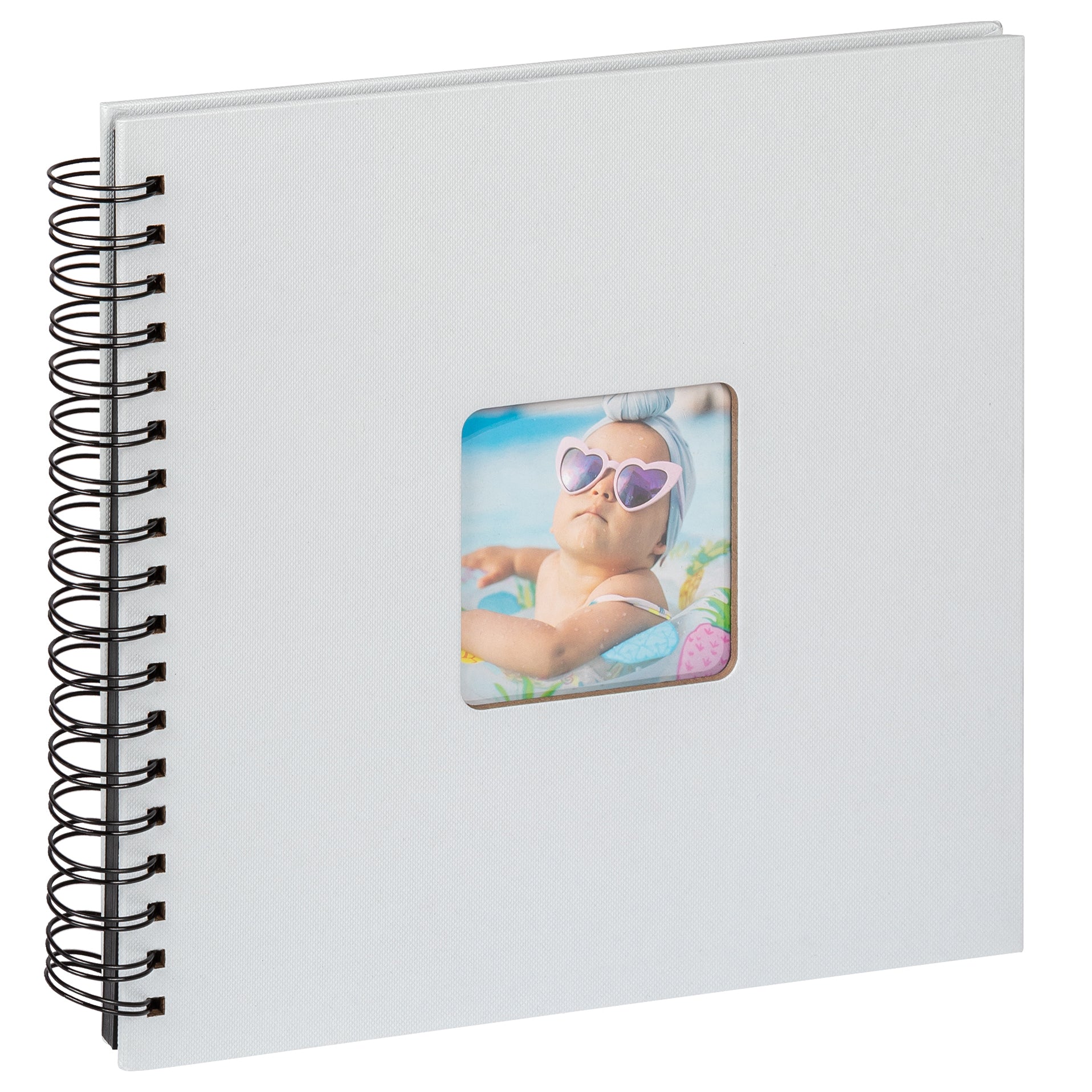 spiral bound album Fun Baby Selection, 26x25 cm, light blue