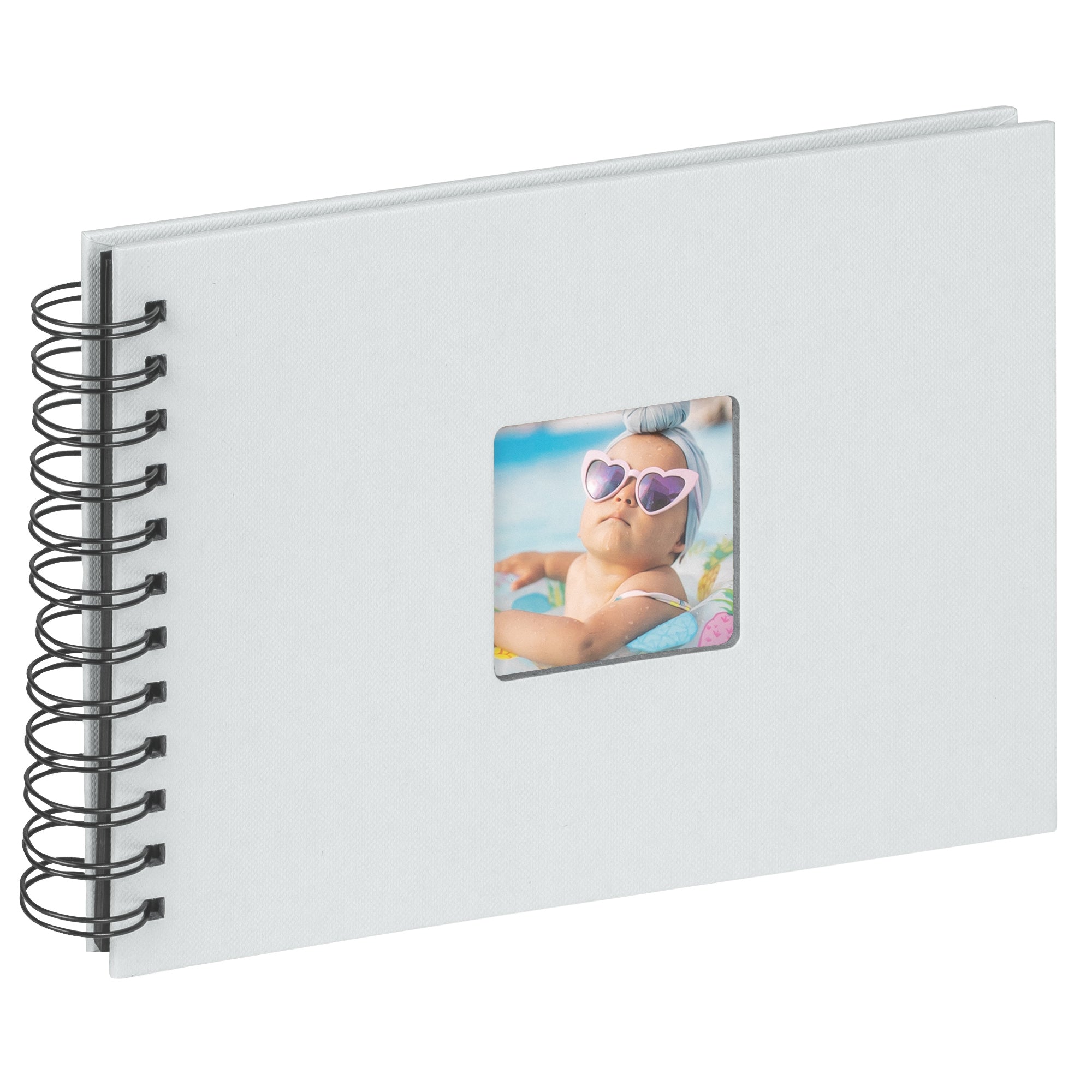 spiral bound album Fun Baby Selection  23x17 cm, light blue
