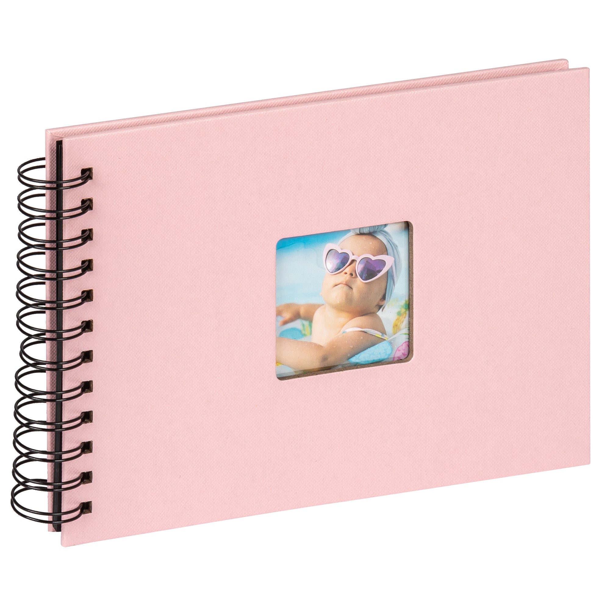spiral bound album Fun Baby Selection  23x17 cm, rose