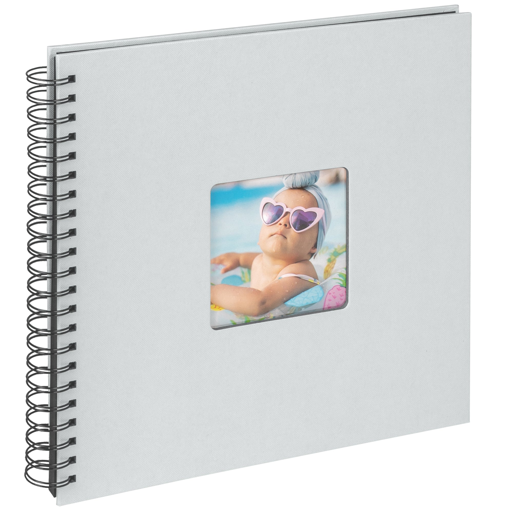 spiral bound album Fun Baby Selection, 30x30 cm, light blue