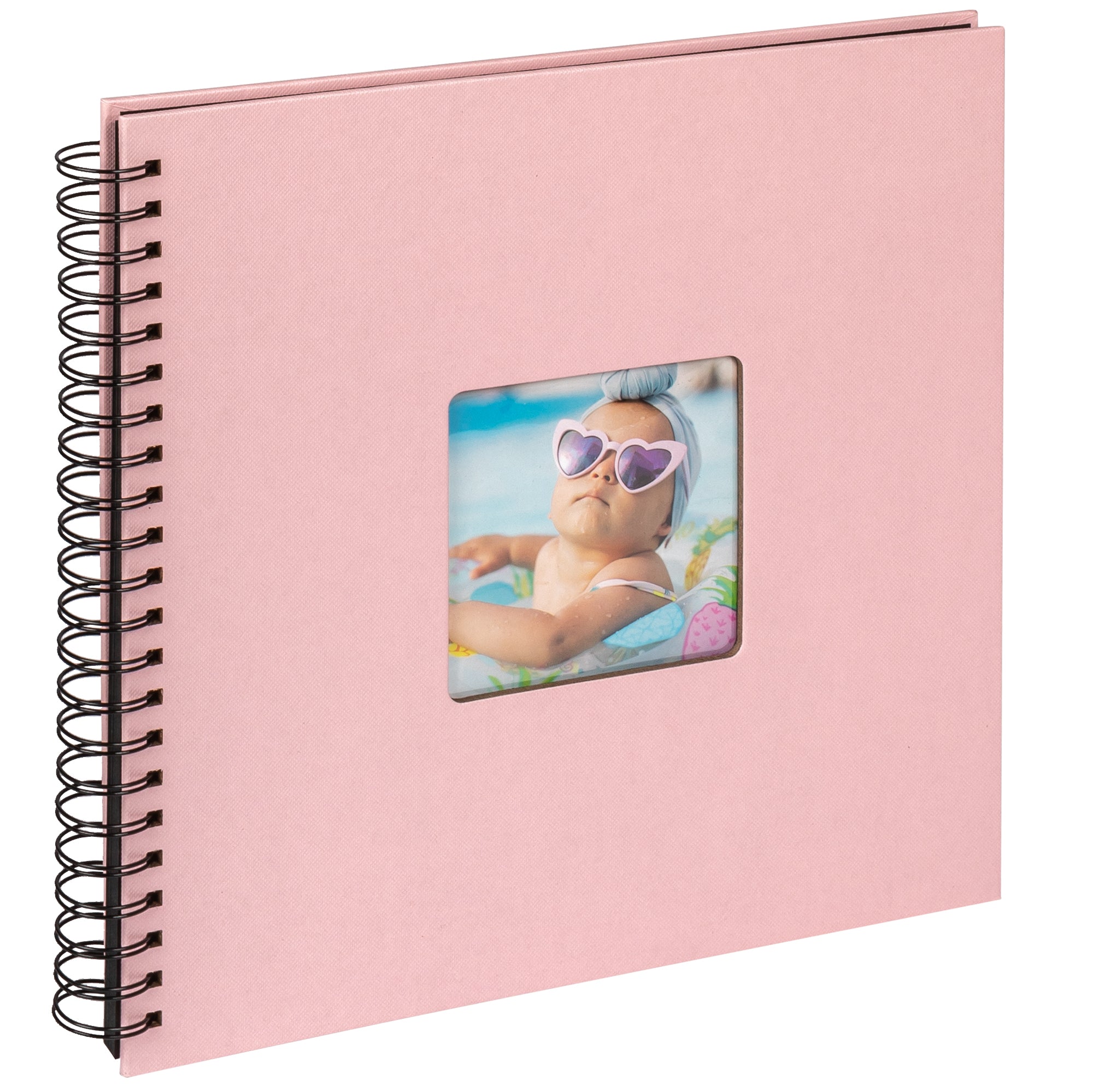 spiral bound album Fun Baby Selection, 30x30 cm, rose