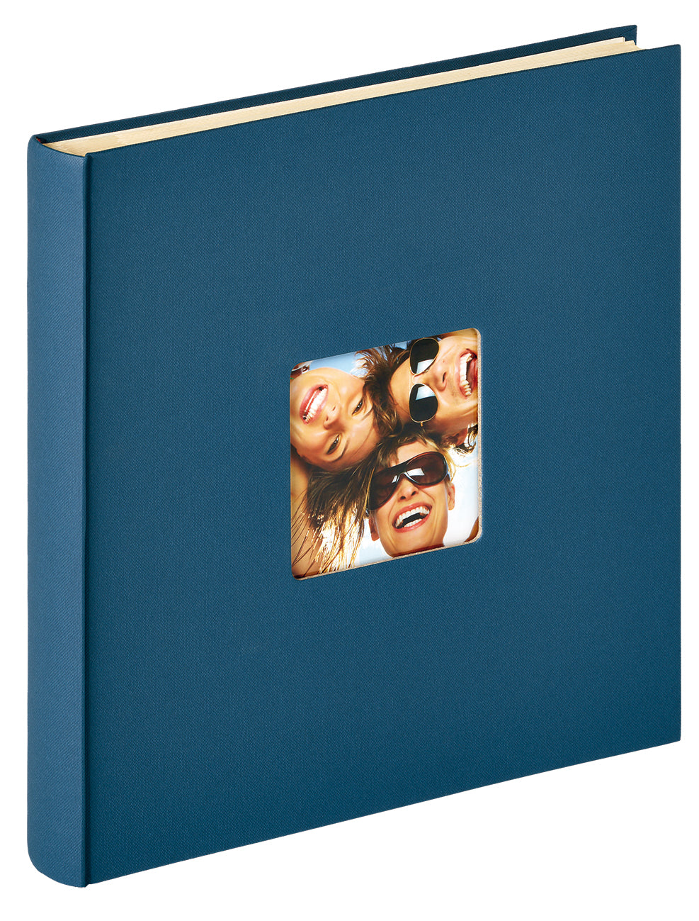 Zelfklevend album "Fun" 33x34 cm blauw