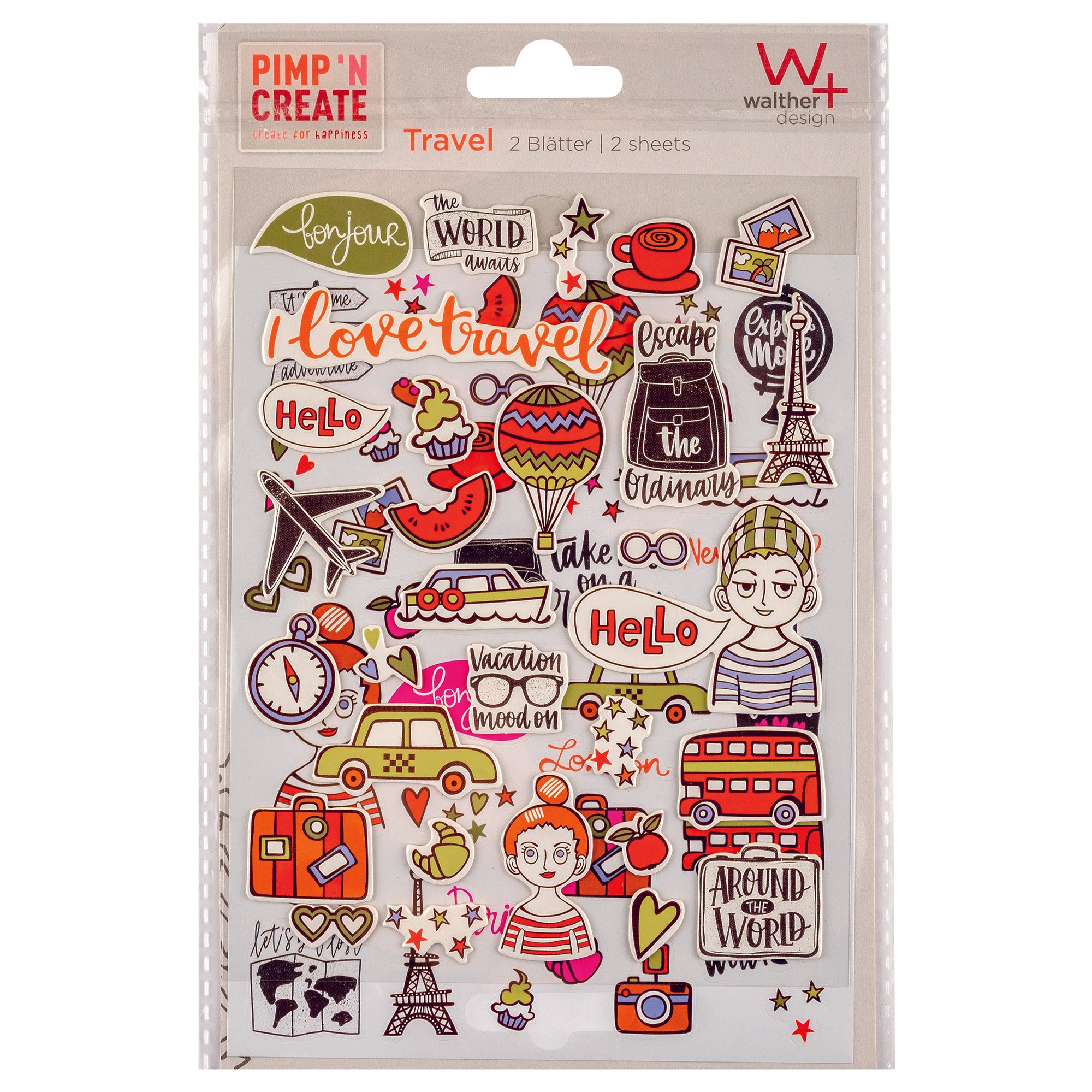 Sticker Travel, Pimp and Create