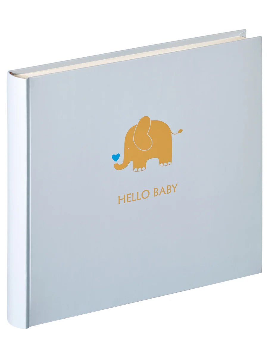 baby album baby animal, blue,  25x28 cm