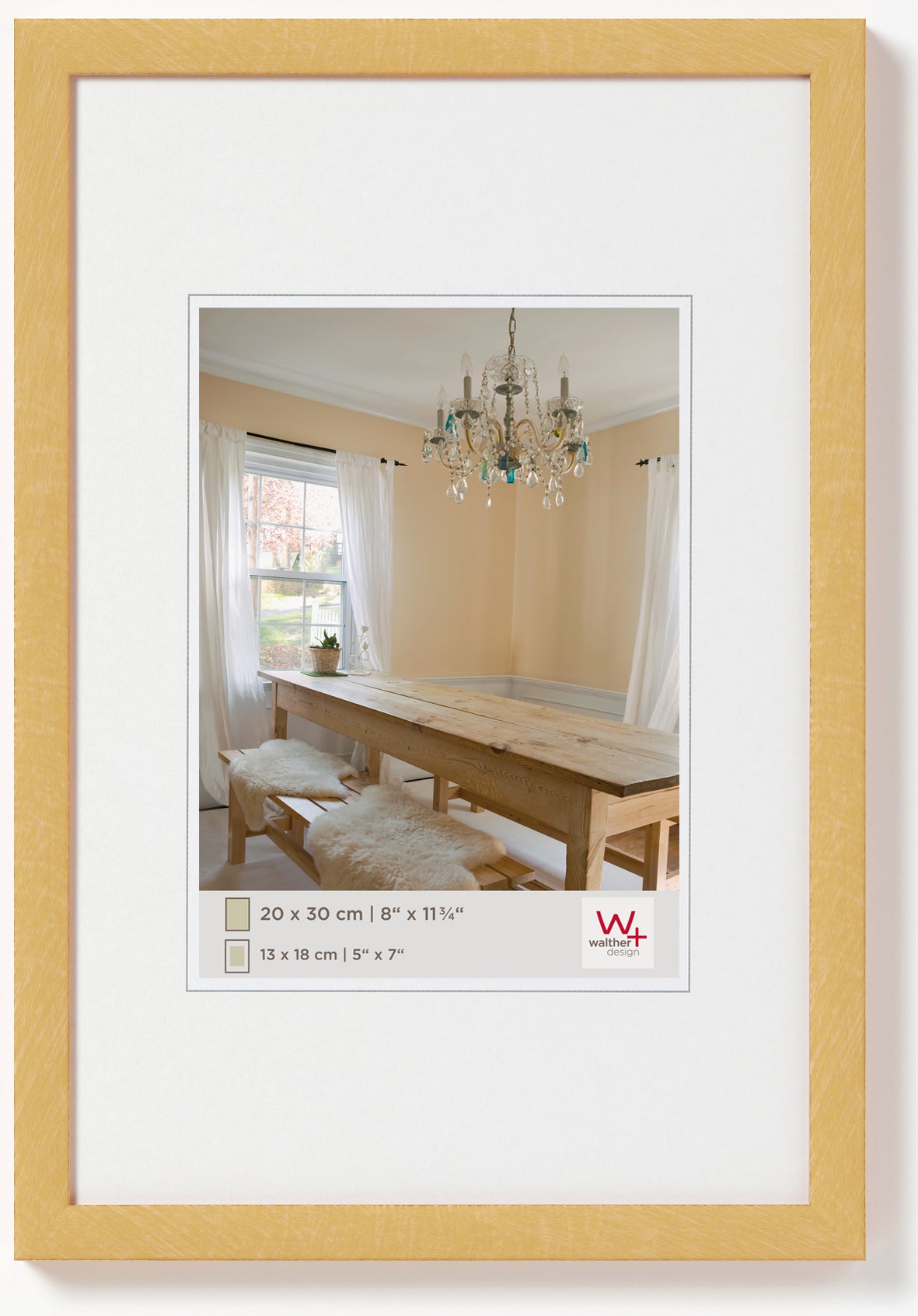 Peppers houten-lijst 40x50 goud