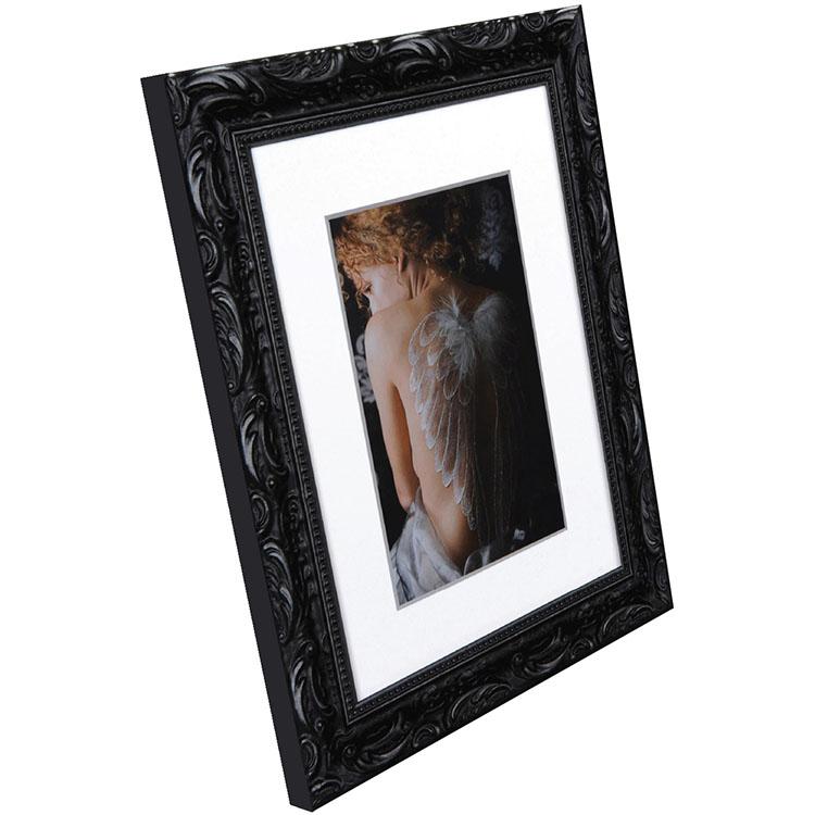 Fotolijst - Henzo - Chic Baroque - Fotomaat 15x20 cm - Zwart