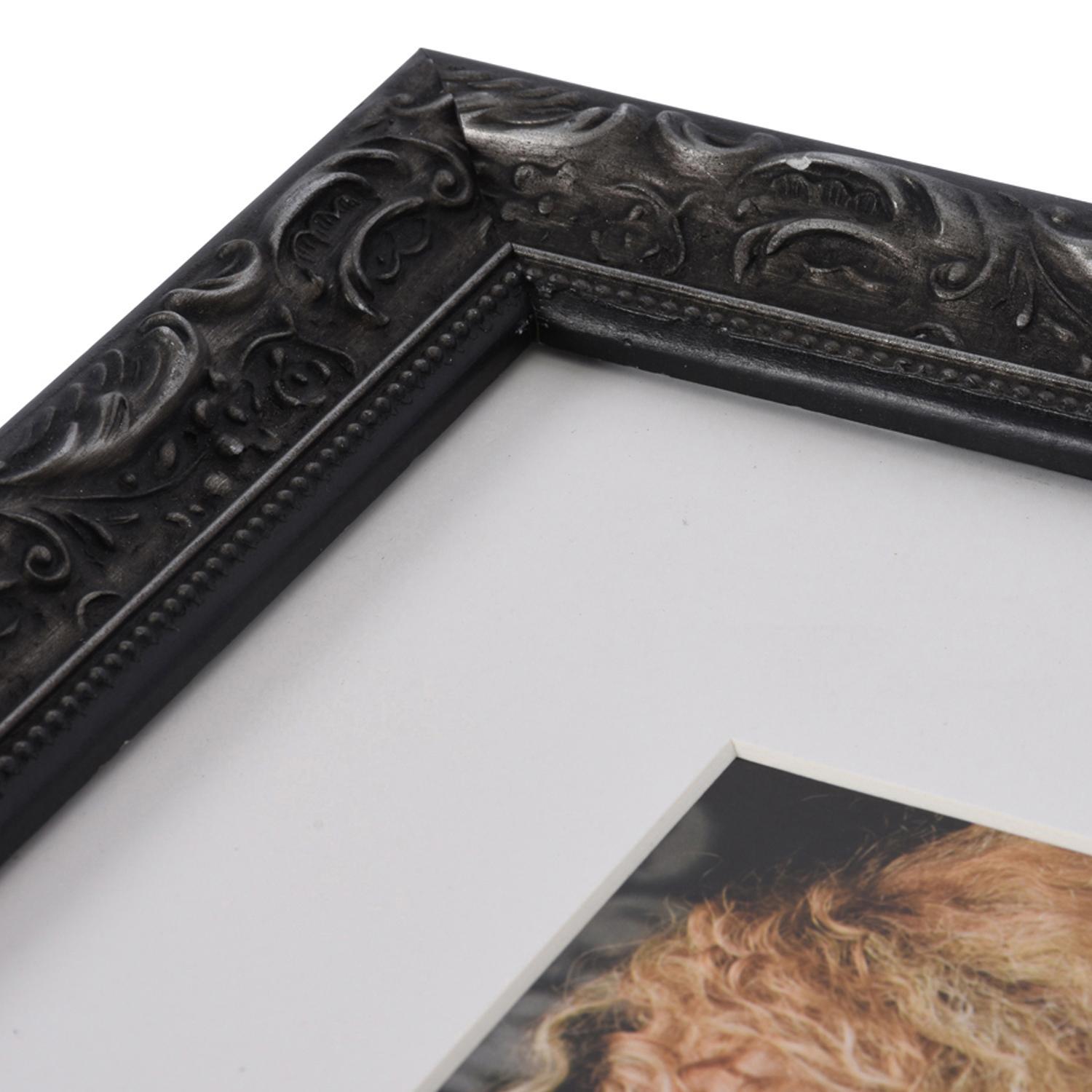 Fotolijst - Henzo - Chic Baroque - Fotomaat 15x20 cm - Zwart