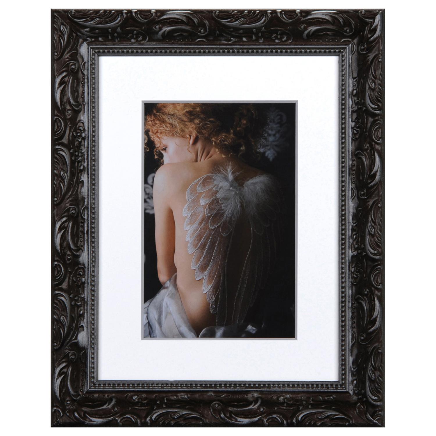 Fotolijst - Henzo - Chic Baroque - Fotomaat 15x20 cm - Donkergrijs